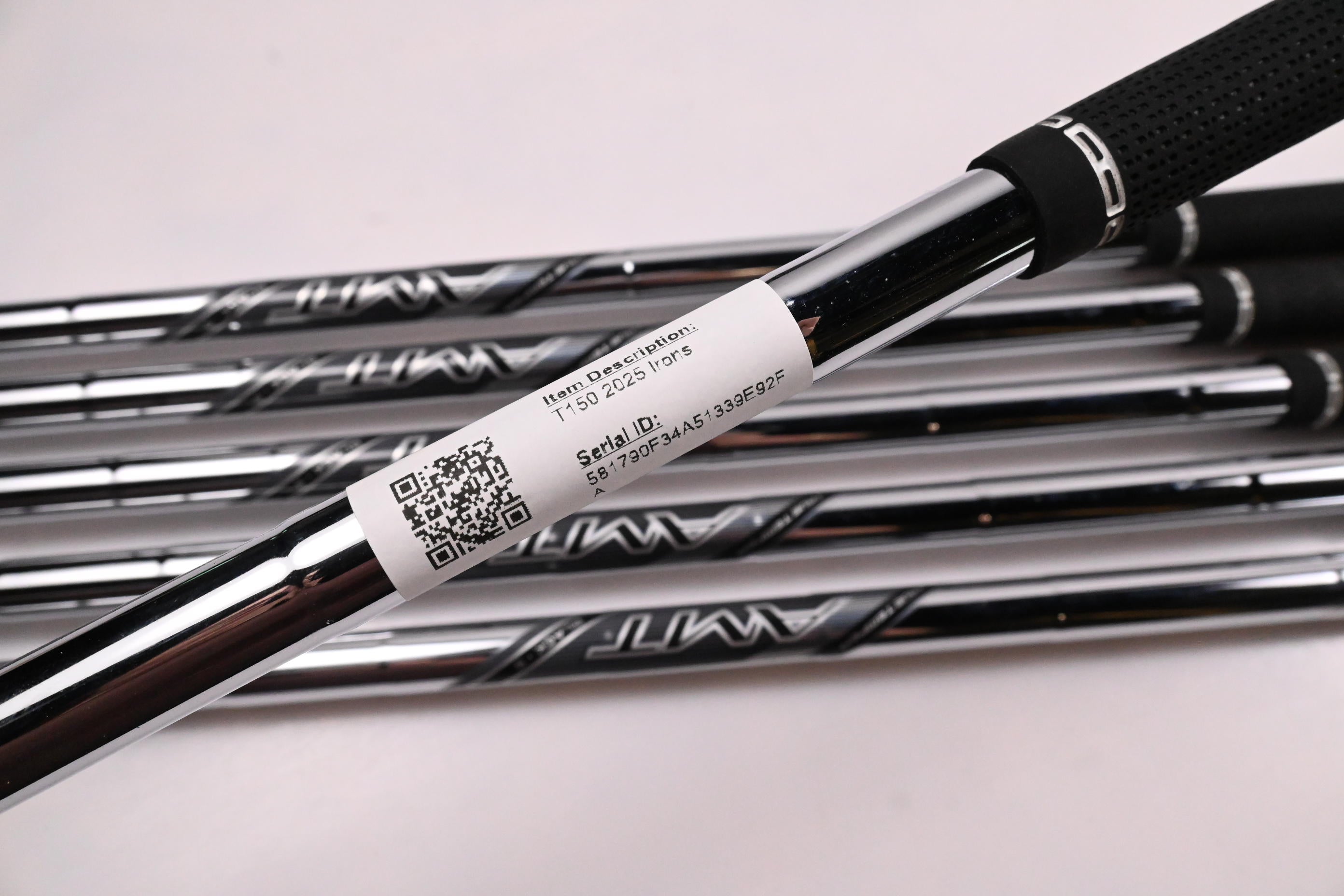 Titleist T250/T150 2025 Irons / 4-9i / Stiff Flex AMT Black Shafts
