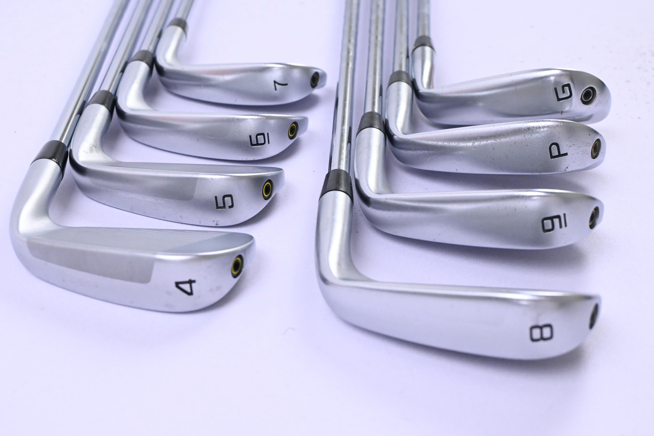 Left Hand Cobra King Forged Tec 2020 Irons / 4-PW+GW / Regular Flex KBS Shafts