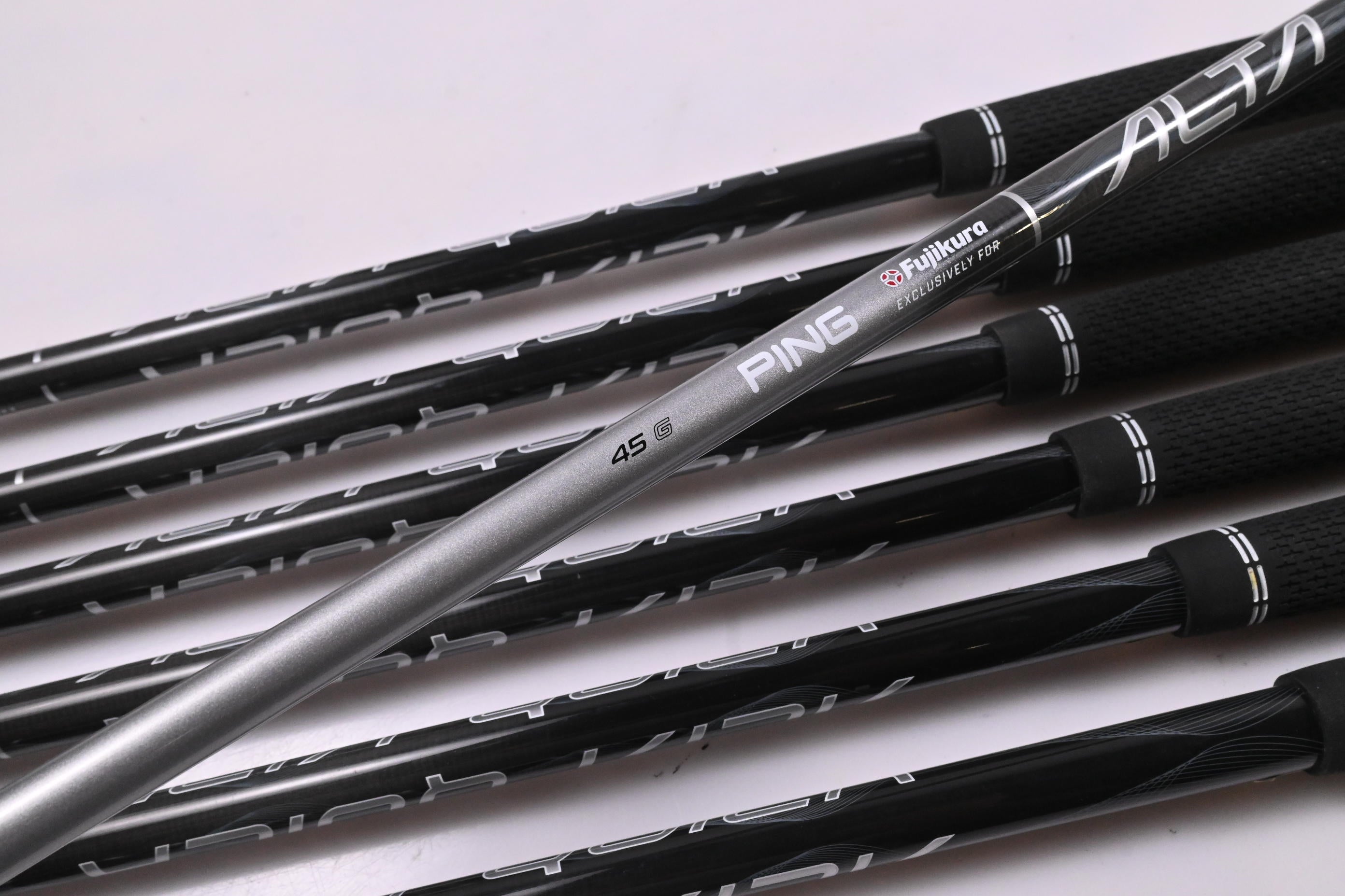 Ping G430 Irons / 7-PW+45°+50°+54° / Black Dot / Senior Flex Ping Alta Quick 45