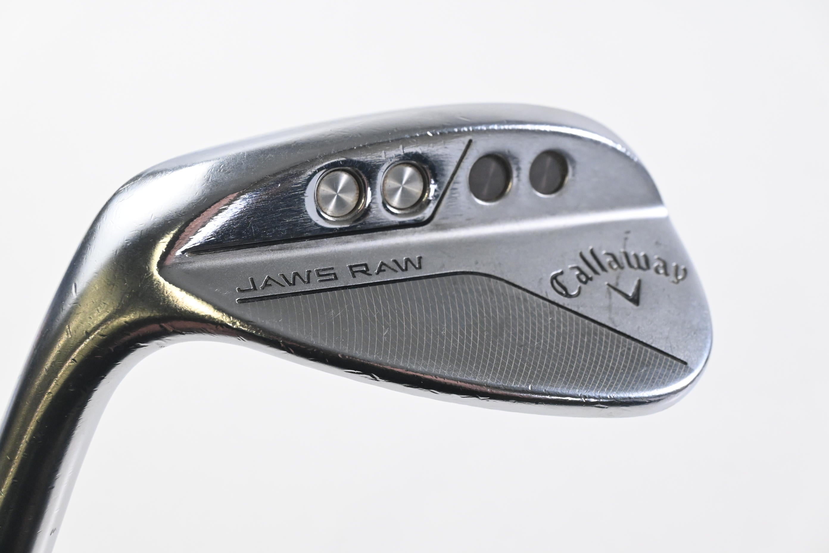 Left Hand Callaway Jaws Raw Sand Wedge / 54 Degree / X-Flex Project X L5 125