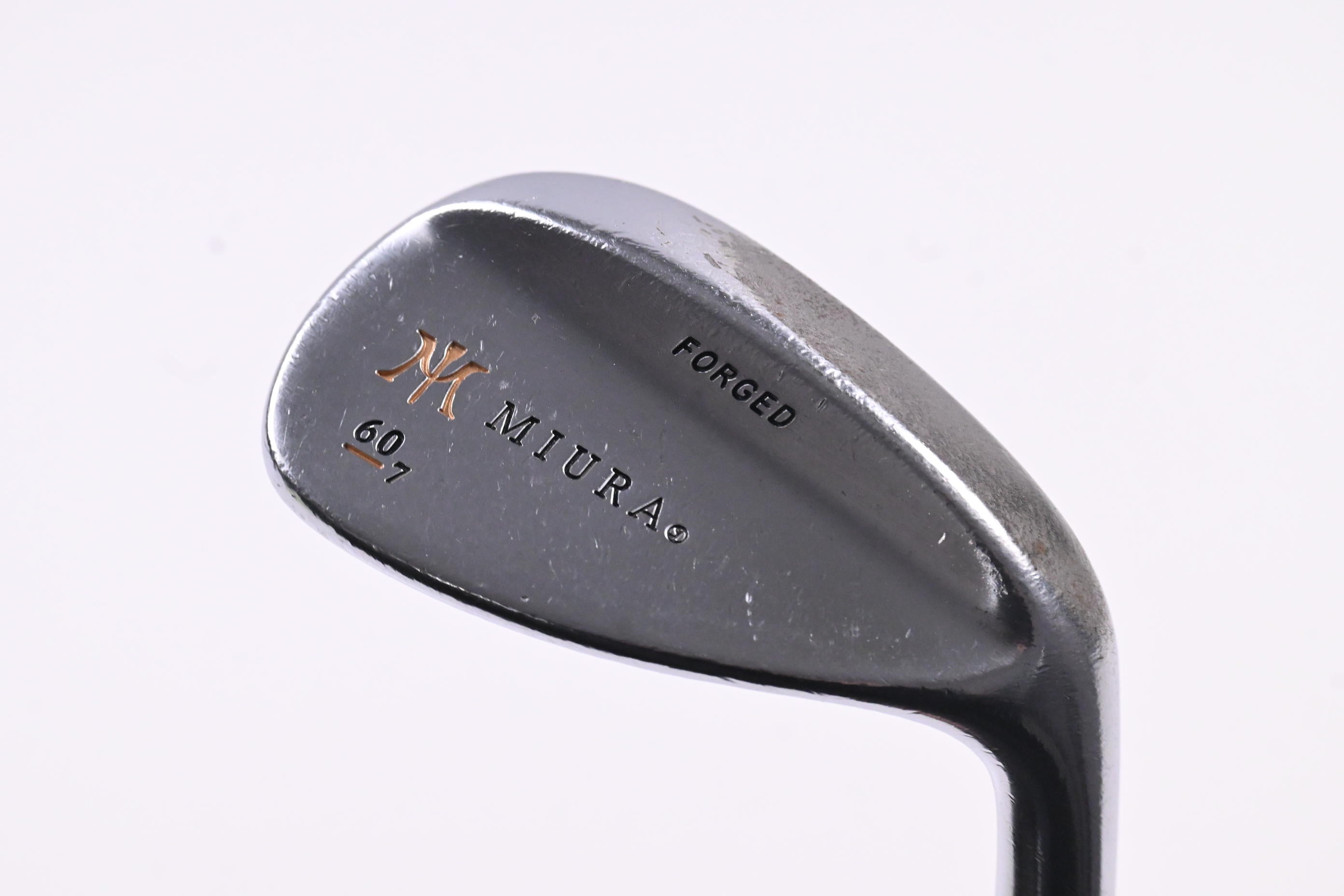 Miura Forged Satin Series Lob Wedge / 60 Degree / Wedge Flex Miura Steel Shaft