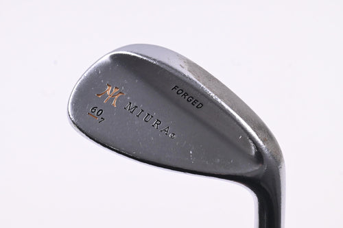 Miura Forged Satin Series Lob Wedge / 60 Degree / Wedge Flex Miura Steel Shaft
