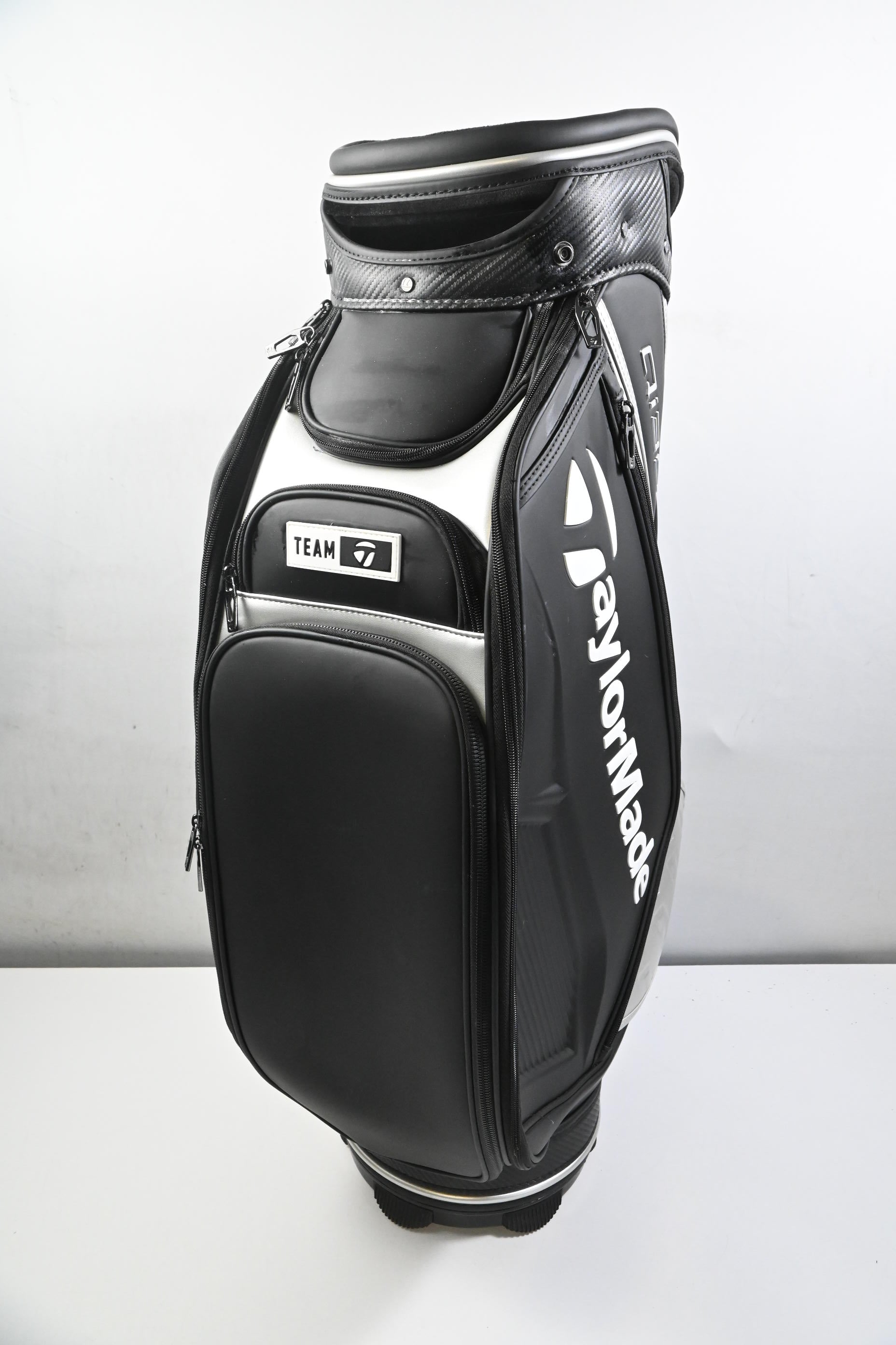 Taylormade Qi35 Tour Bag / 6-Way Divider / Black, Grey & Green