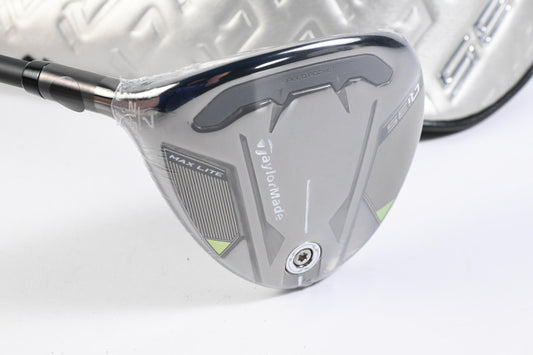 Left Hand Taylormade Qi35 Max Lite #7 Wood / 21.5 Degree / Regular Flex Vanquish