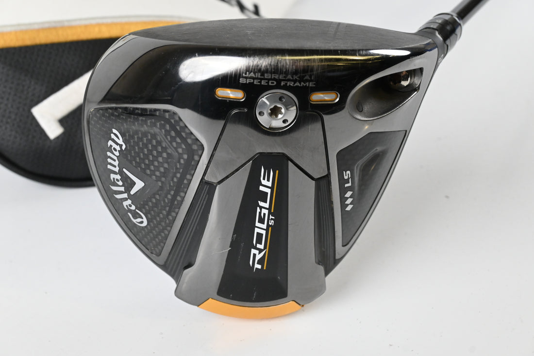 Callaway Rogue ST Triple Diamond LS Driver / 9 Degree / Stiff Flex Hzrdus Smoke