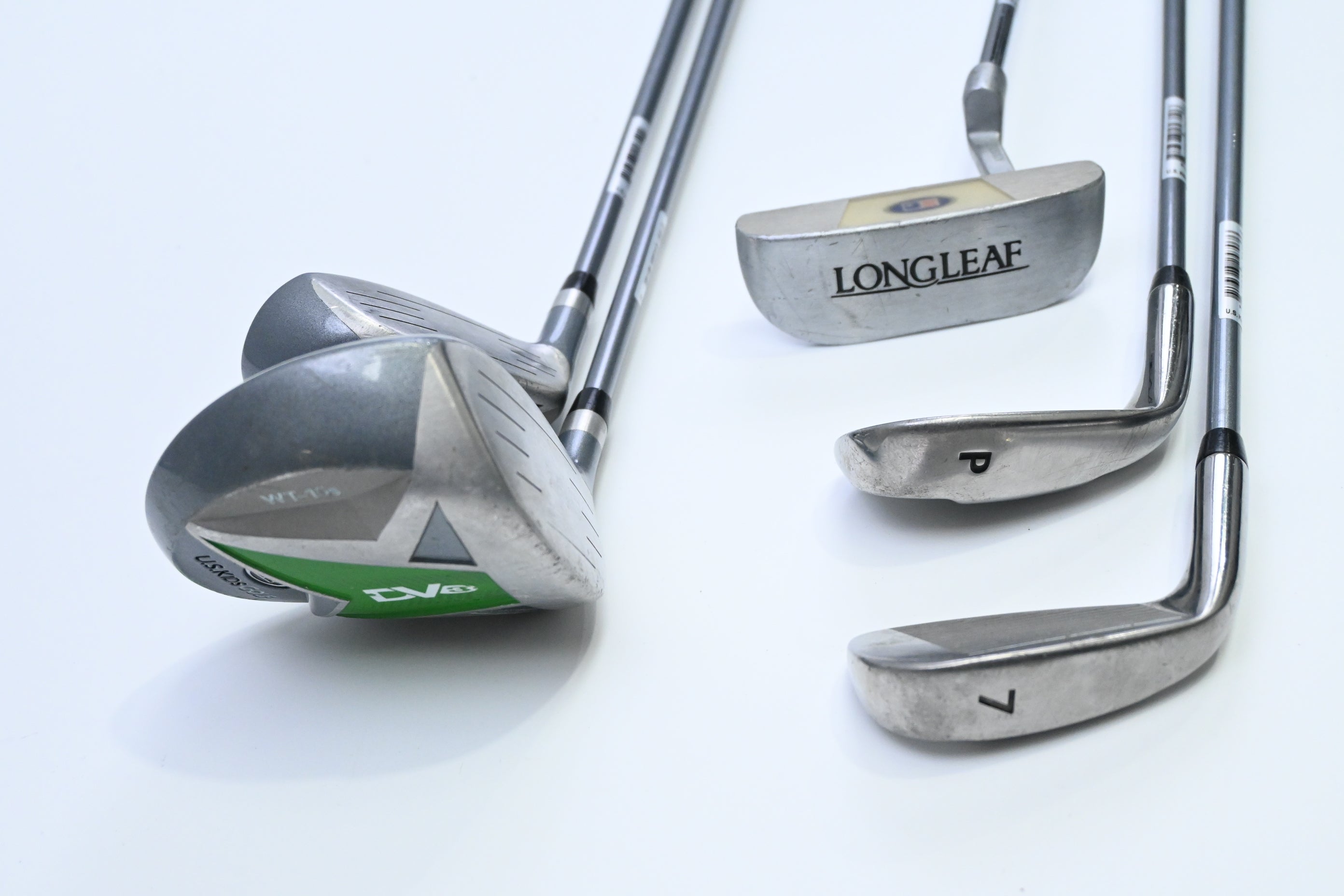 Junior US Kids WT-15 Package Set / Wood, Hybrid, Iron, Putter, Bag
