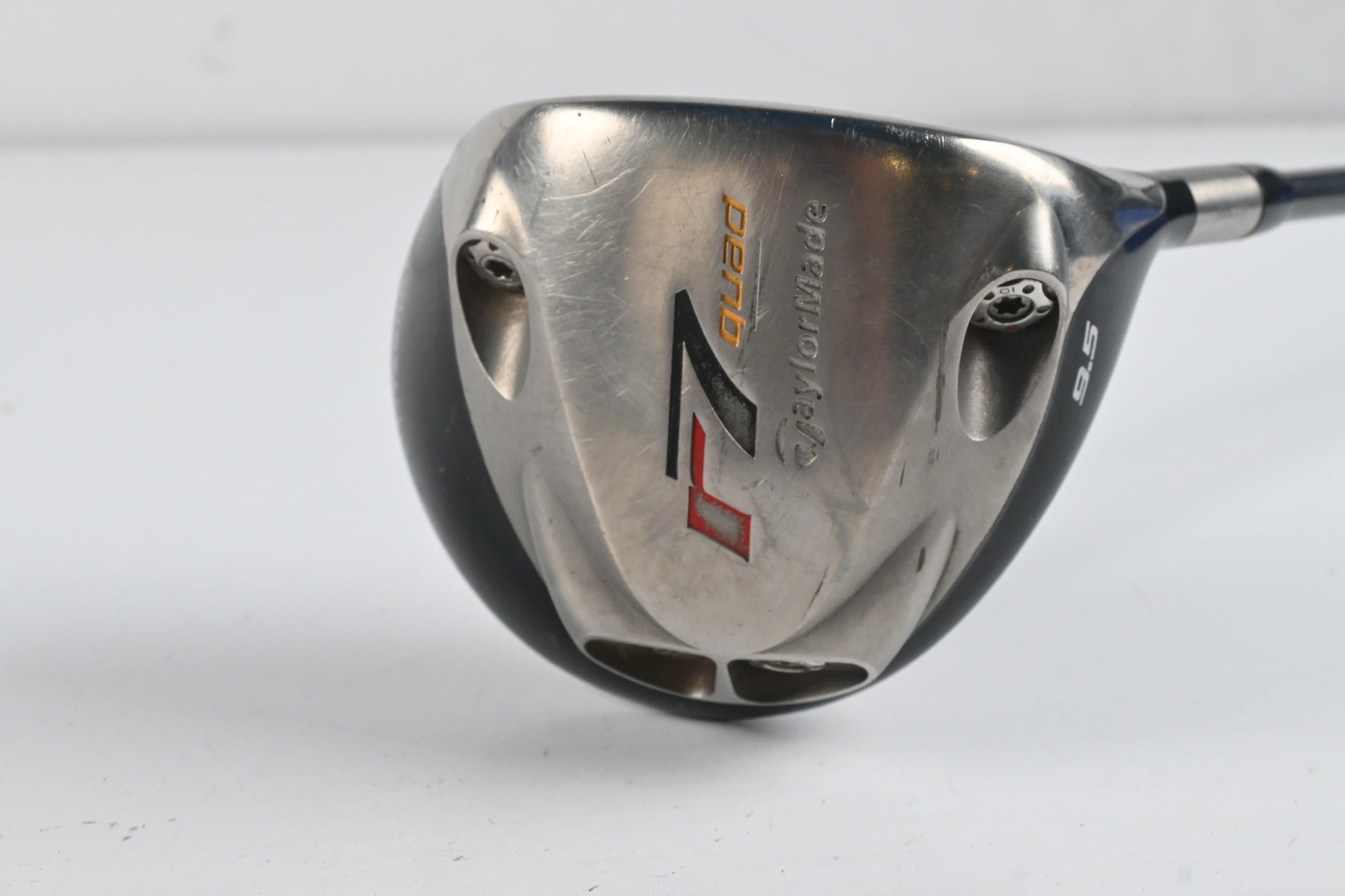 Taylormade R7 Quad Driver / 9.5 Degree / Stiff Flex Taylormade REAX 65 Shaft