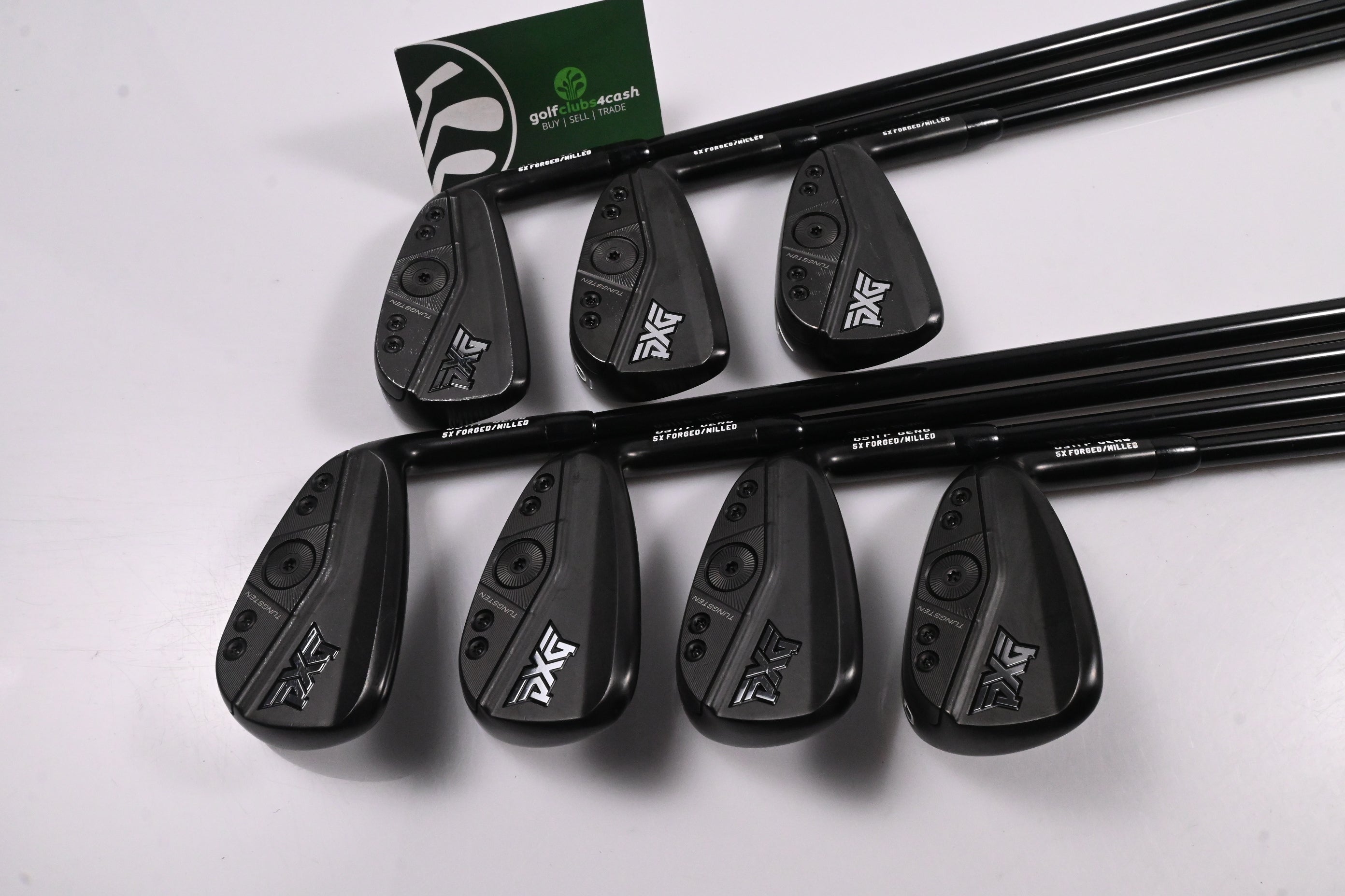 PXG 0311 P Gen6 Irons / 5-PW+GW / Stiff Flex Mitsubishi Chemical MMT 105 Shafts