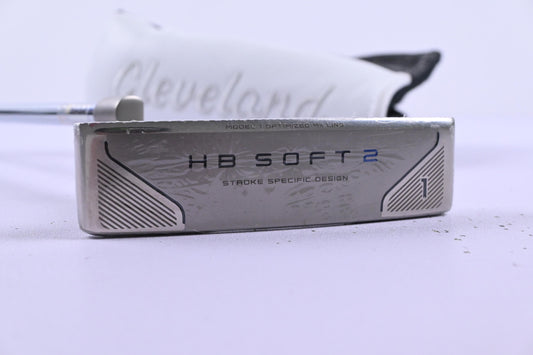 Left Hand Cleveland HB Soft 2 #1 Putter / 35 Inch