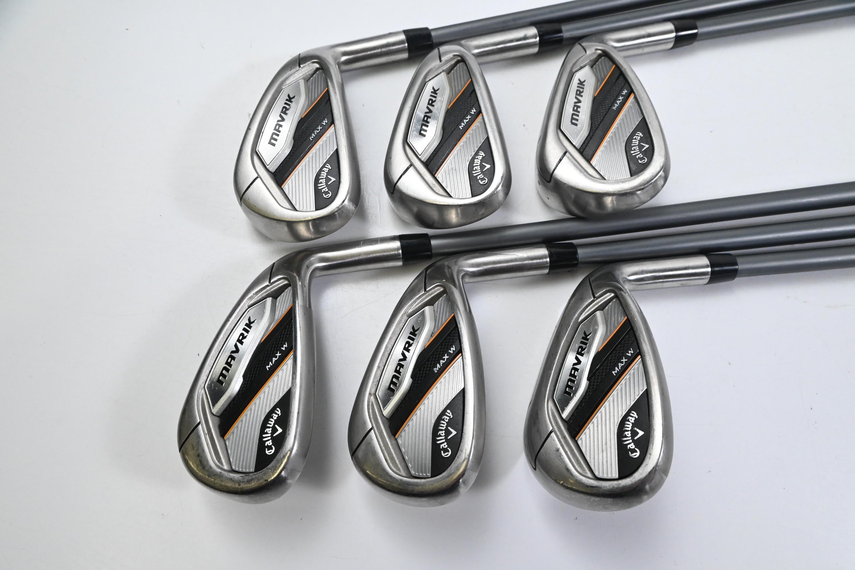 Ladies Callaway Mavrik Max Irons / 6-PW+SW / Ladies Flex Catalyst 45 Shafts