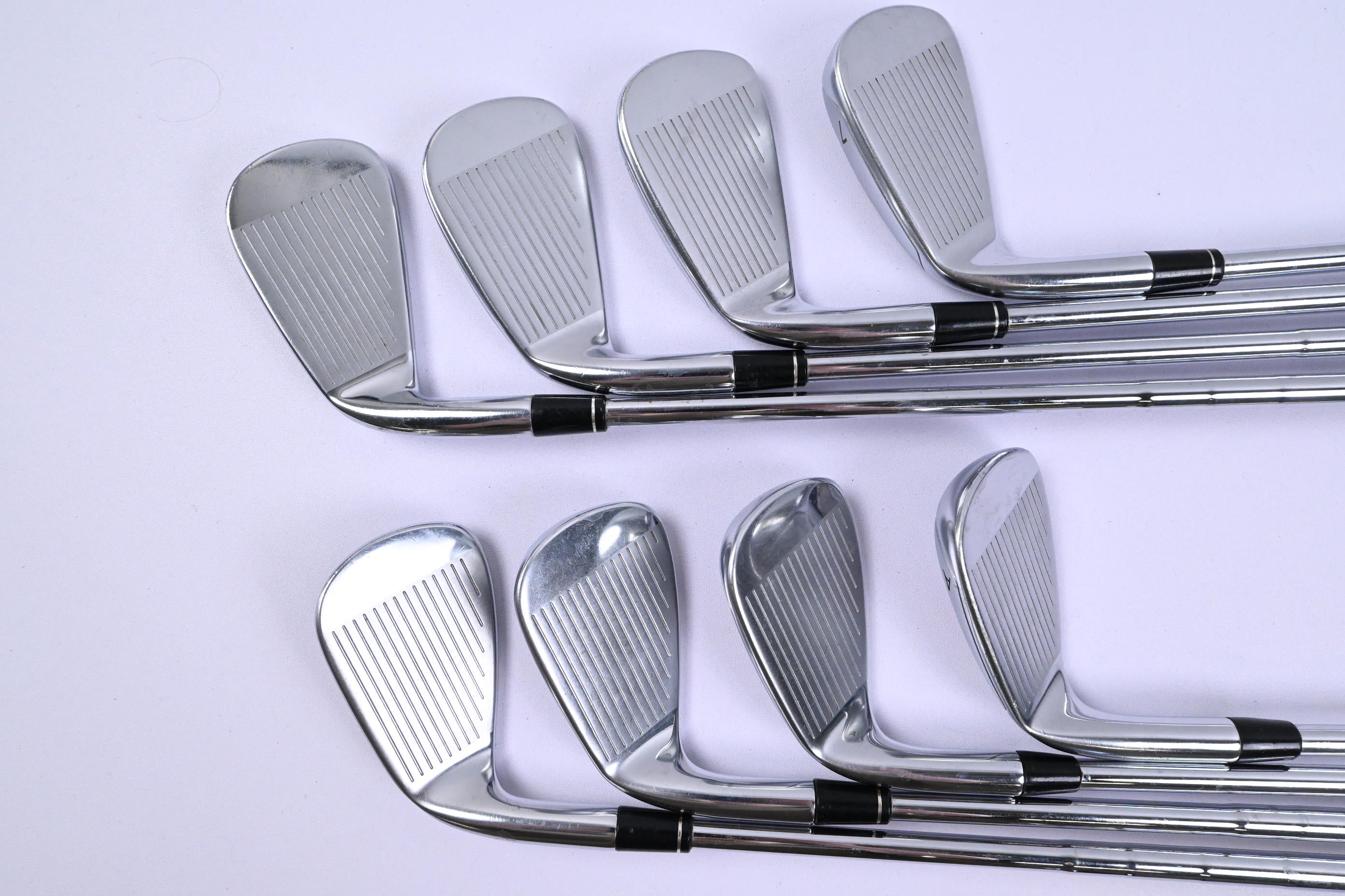 Taylormade R11 Irons / 4-PW+AW / Stiff Flex KBS 90 Shafts