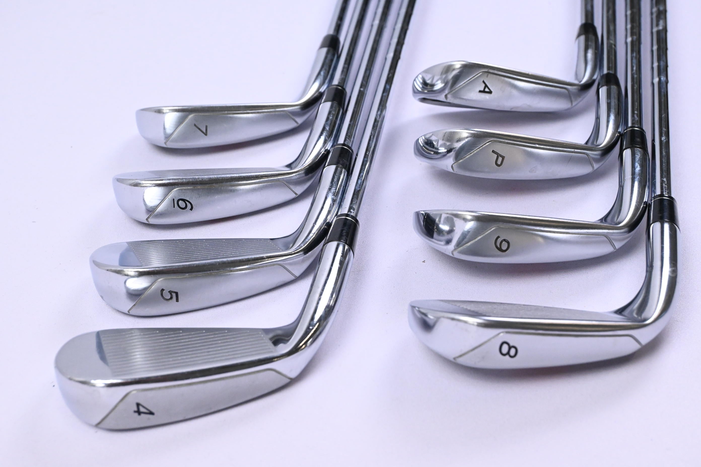 Taylormade R11 Irons / 4-PW+AW / Stiff Flex KBS 90 Shafts