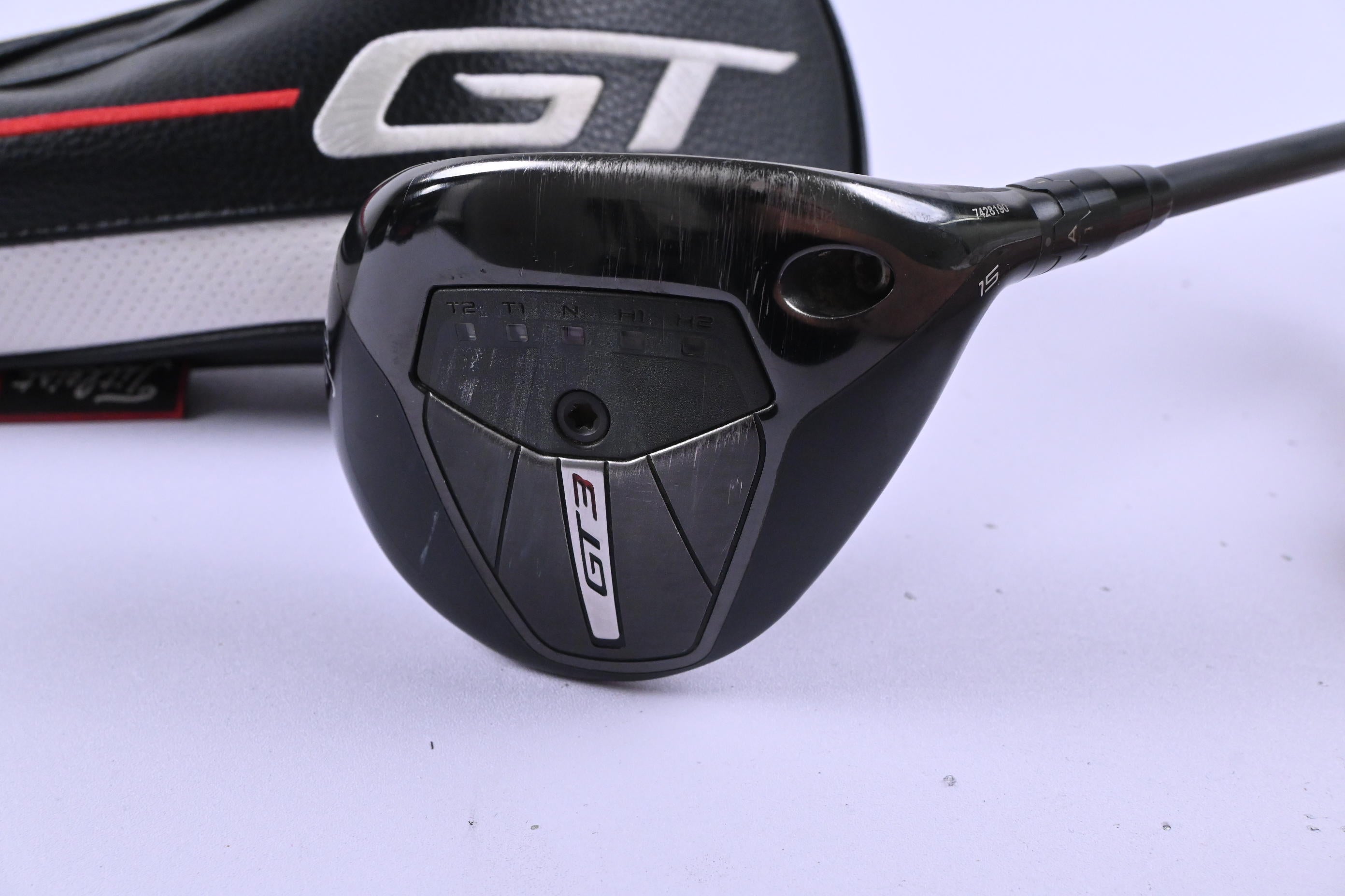 Titleist GT3 #3 Wood / 15 Degree / Stiff Flex HZRDUS Gen5 Black Shaft