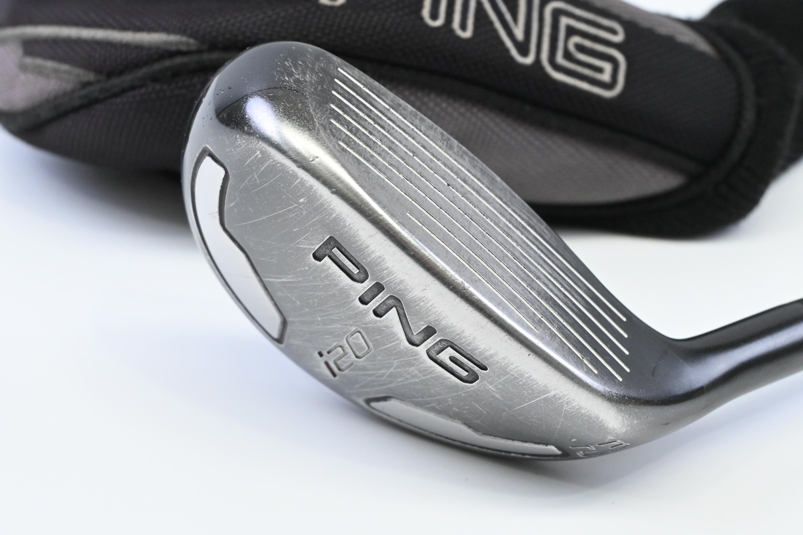 Ping i20 #4 Hybrid / 23 Degree / Stiff Flex Project X Black Shaft