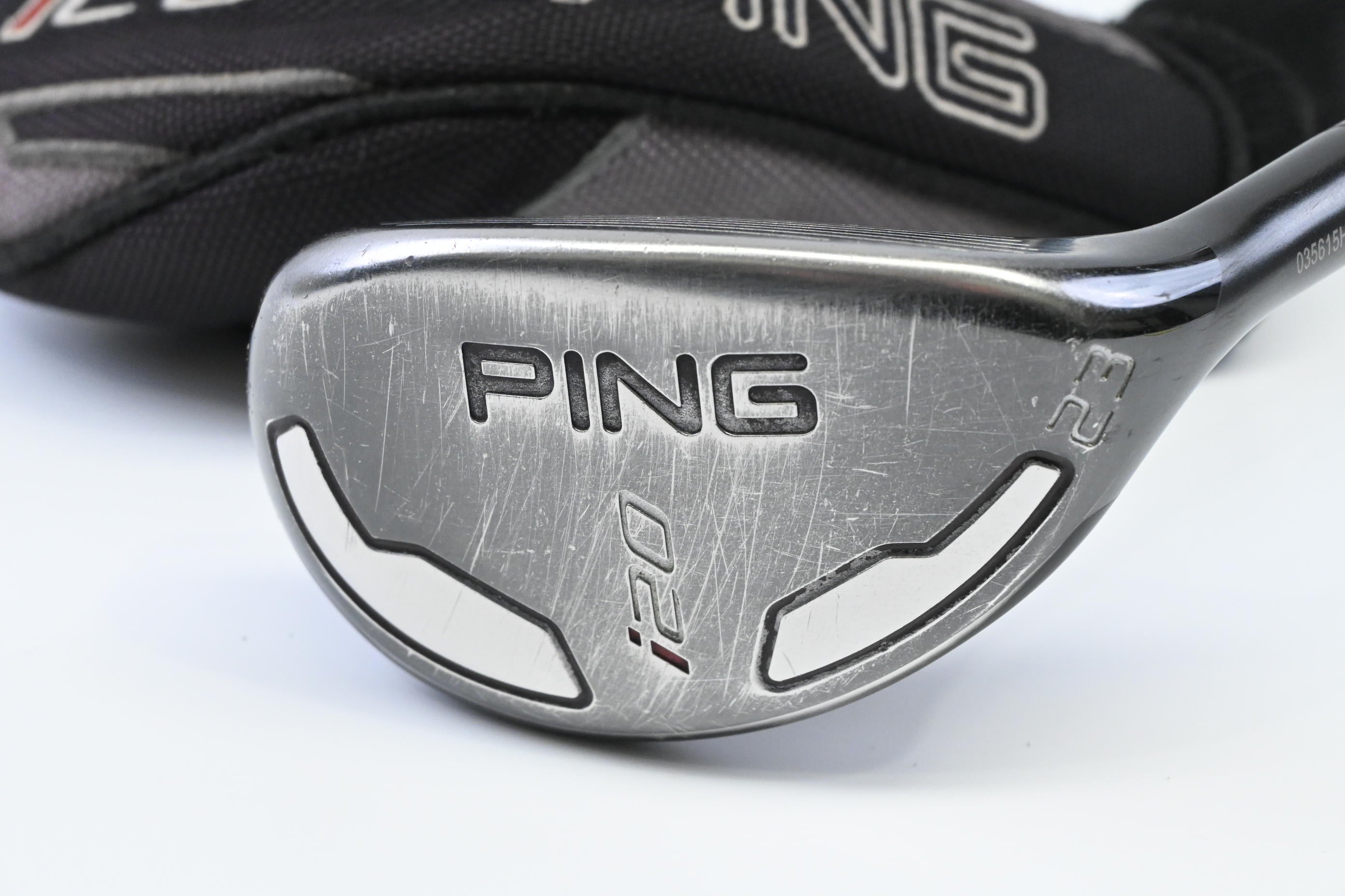 Ping i20 #4 Hybrid / 23 Degree / Stiff Flex Project X Black Shaft