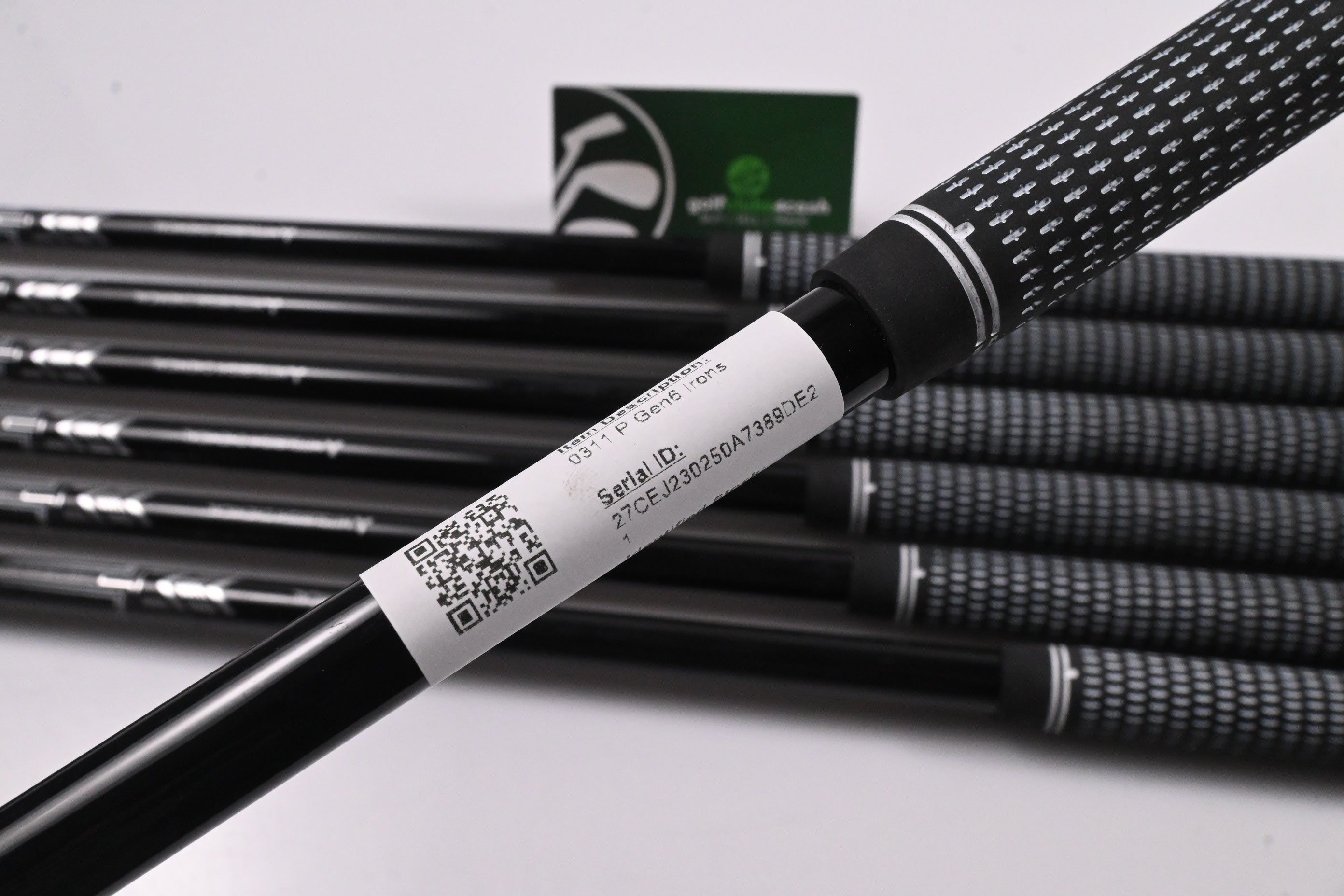 PXG 0311 P Gen6 Irons / 5-PW+GW / Stiff Flex Mitsubishi Chemical MMT 105 Shafts