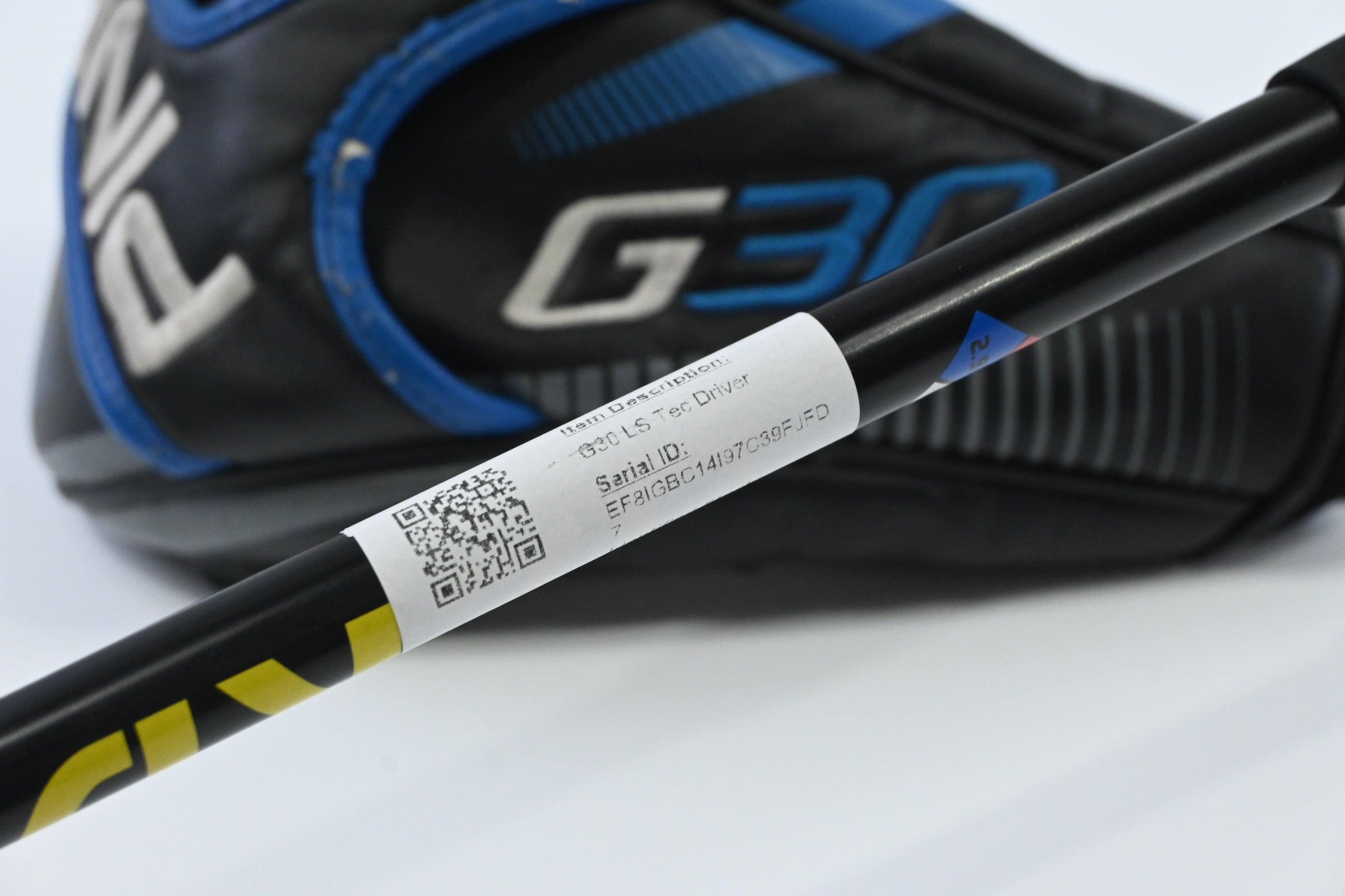 Ping G30 LS Tec Driver / 9 Degree / X-Flex HZRDUS Smoke Yellow 76 Shaft
