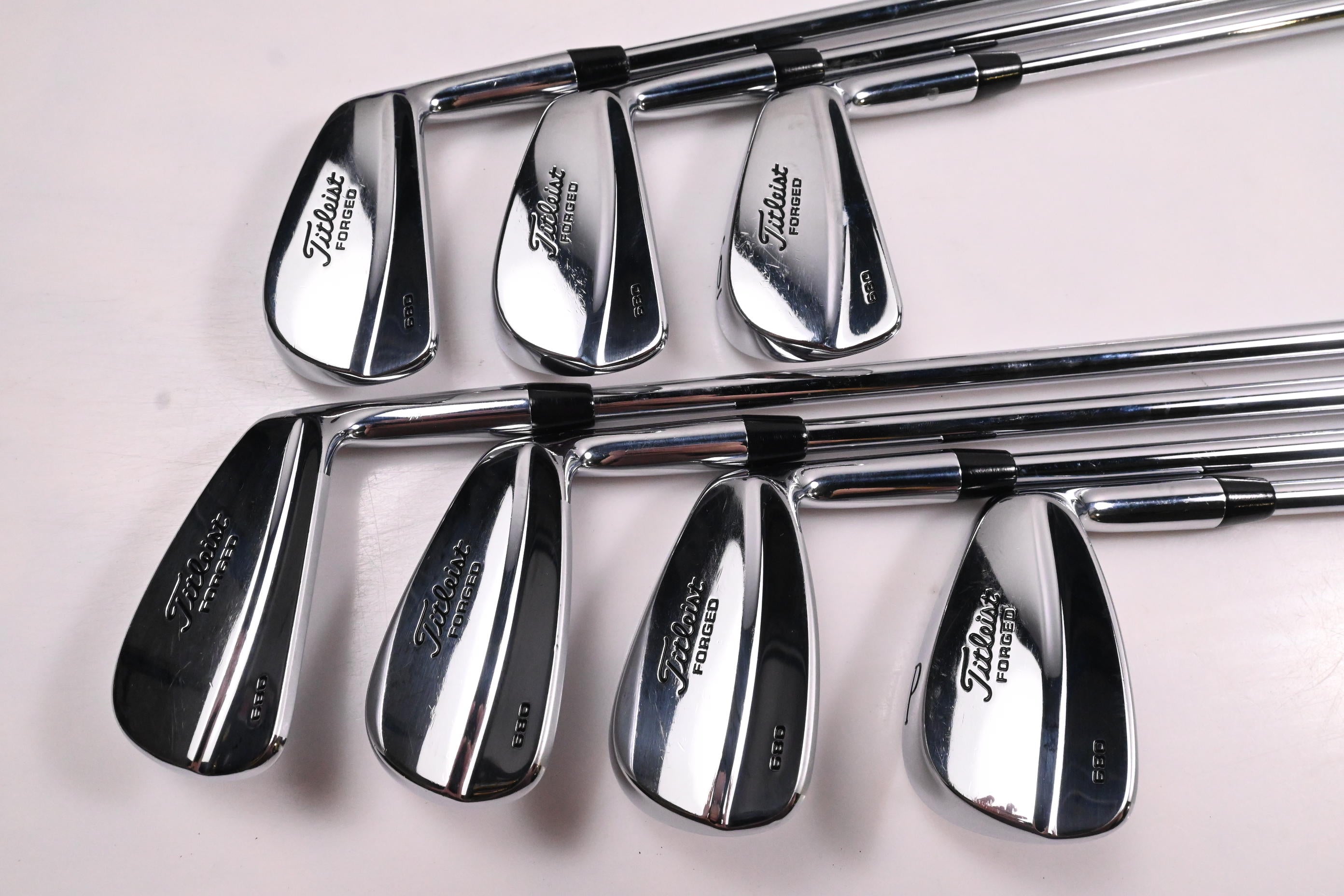 Titleist 680 Forged Irons / 4-PW / Stiff Flex Project X Shafts