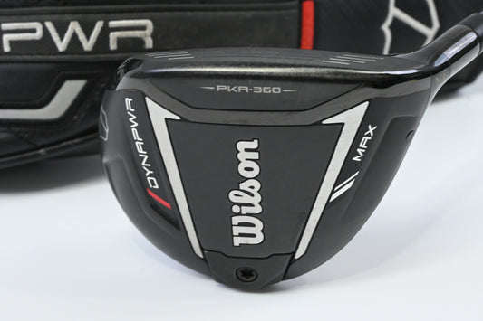 Wilson DYNAPWR Max 2025 #7 Wood / 21 Degree / Senior Flex UST Lin-Q M40X Red 5