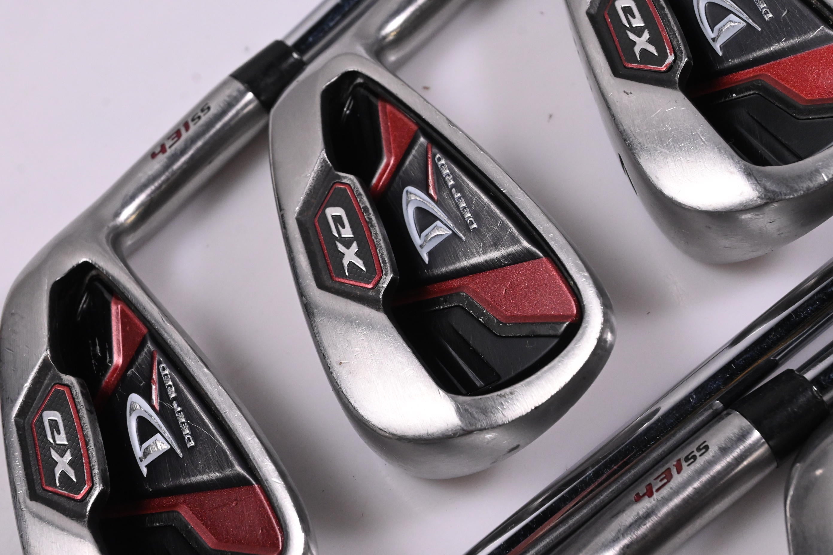 Wilson Deep Red XD Irons / 5-PW+SW / Regular Flex Wilson Shafts