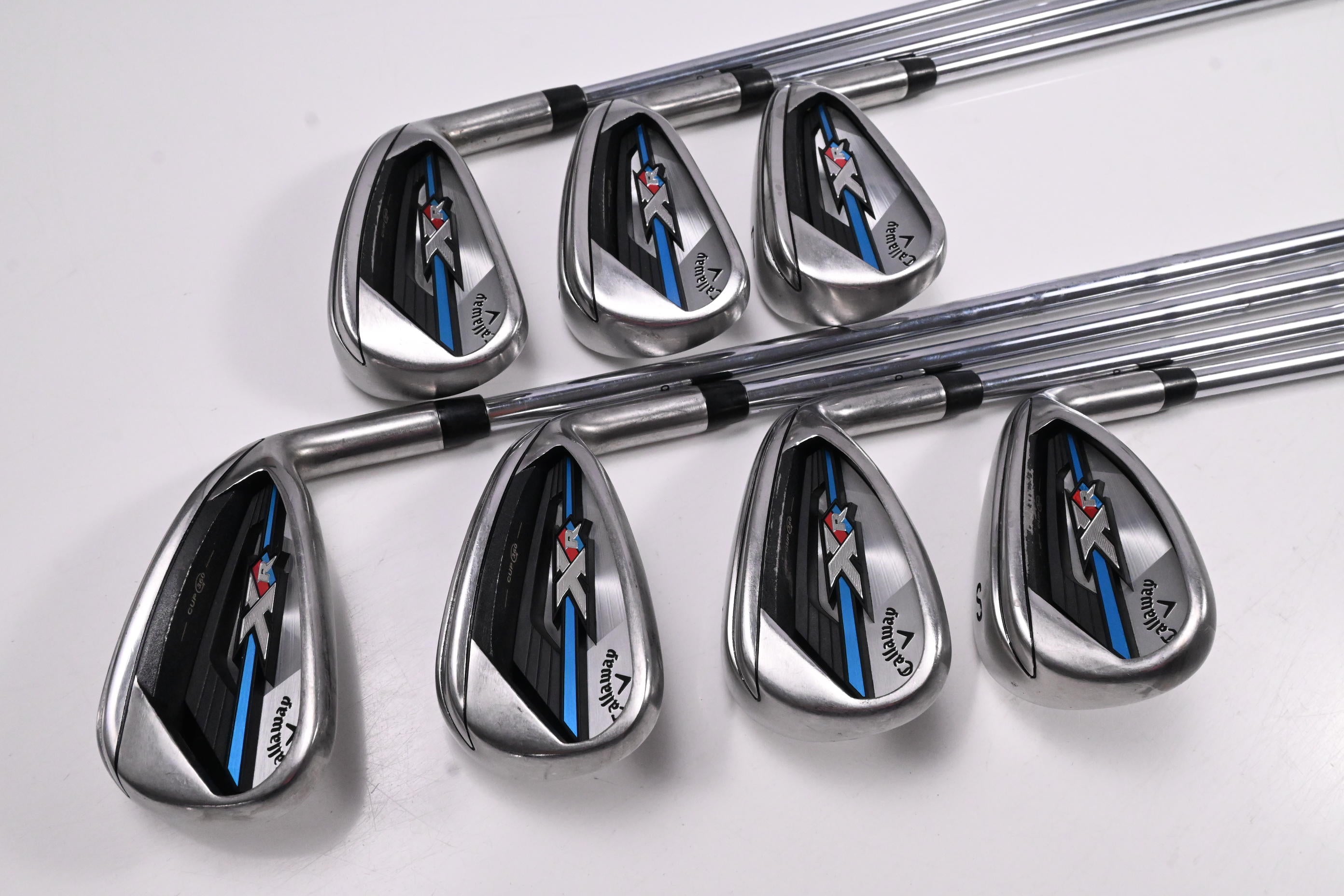 Callaway XR OS Irons / 5-PW+SW / Regular Flex Speedstep 80 Shafts