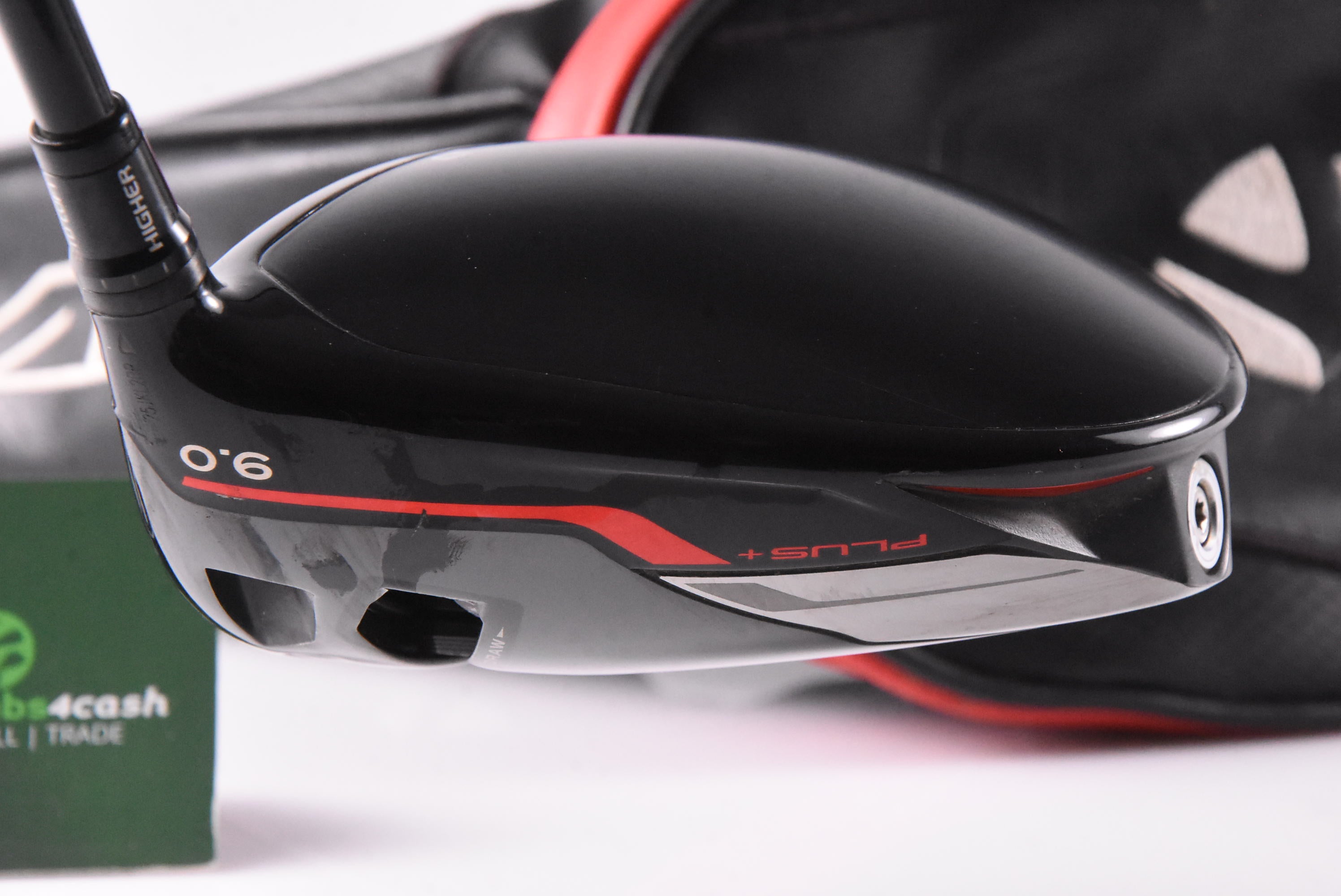 Taylormade Stealth Plus Driver / 9 Degree / Stiff Flex Hzrdus Smoke RDX Black 60