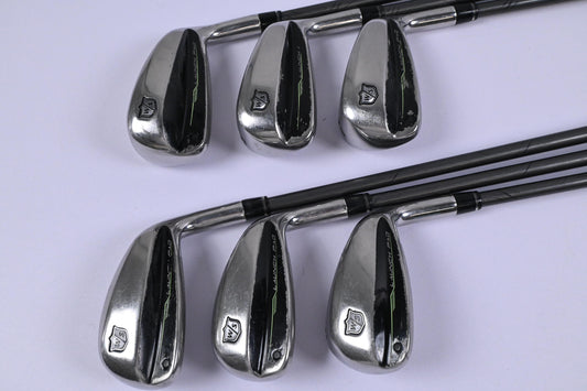Wilson Launch Pad 2022 Irons / 5-PW / Regular Flex Evenflow 65 Shafts