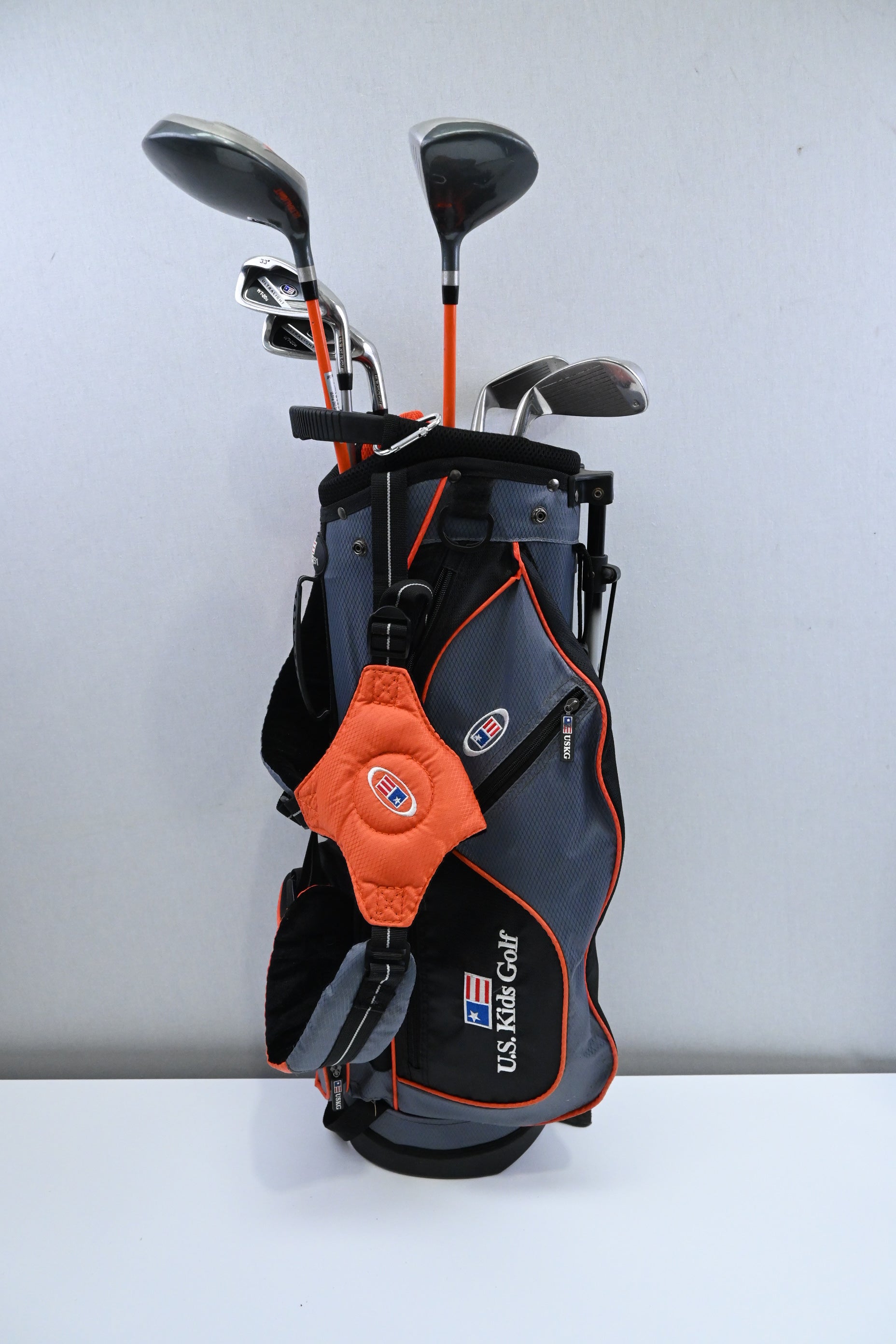 Junior US Kids WT-20 Package Set / Woods, Irons, Bag