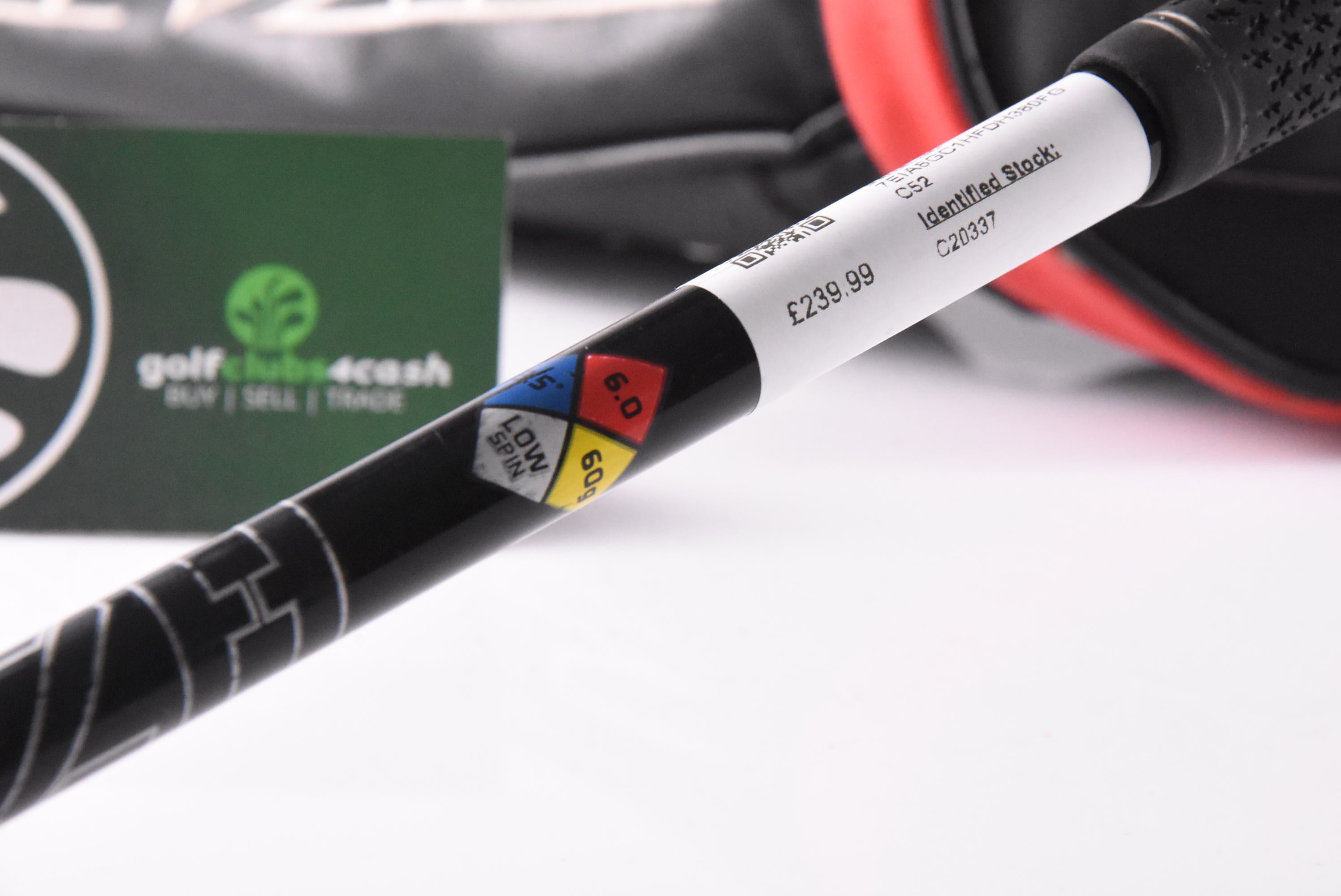 Taylormade Stealth Plus Driver / 9 Degree / Stiff Flex Hzrdus Smoke RDX Black 60