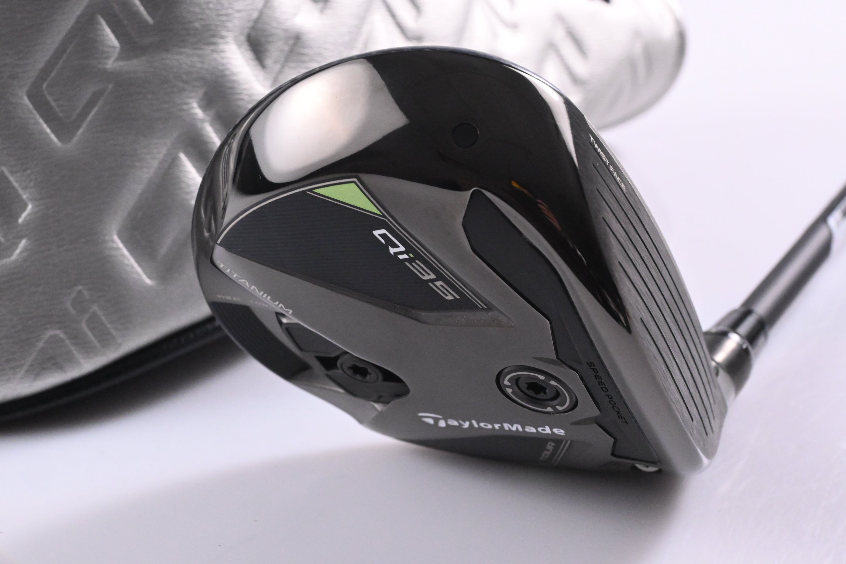 Taylormade Qi35 Tour #3 Wood / 15 Degree / Stiff Flex Kai'li Dark Waves Blue 75