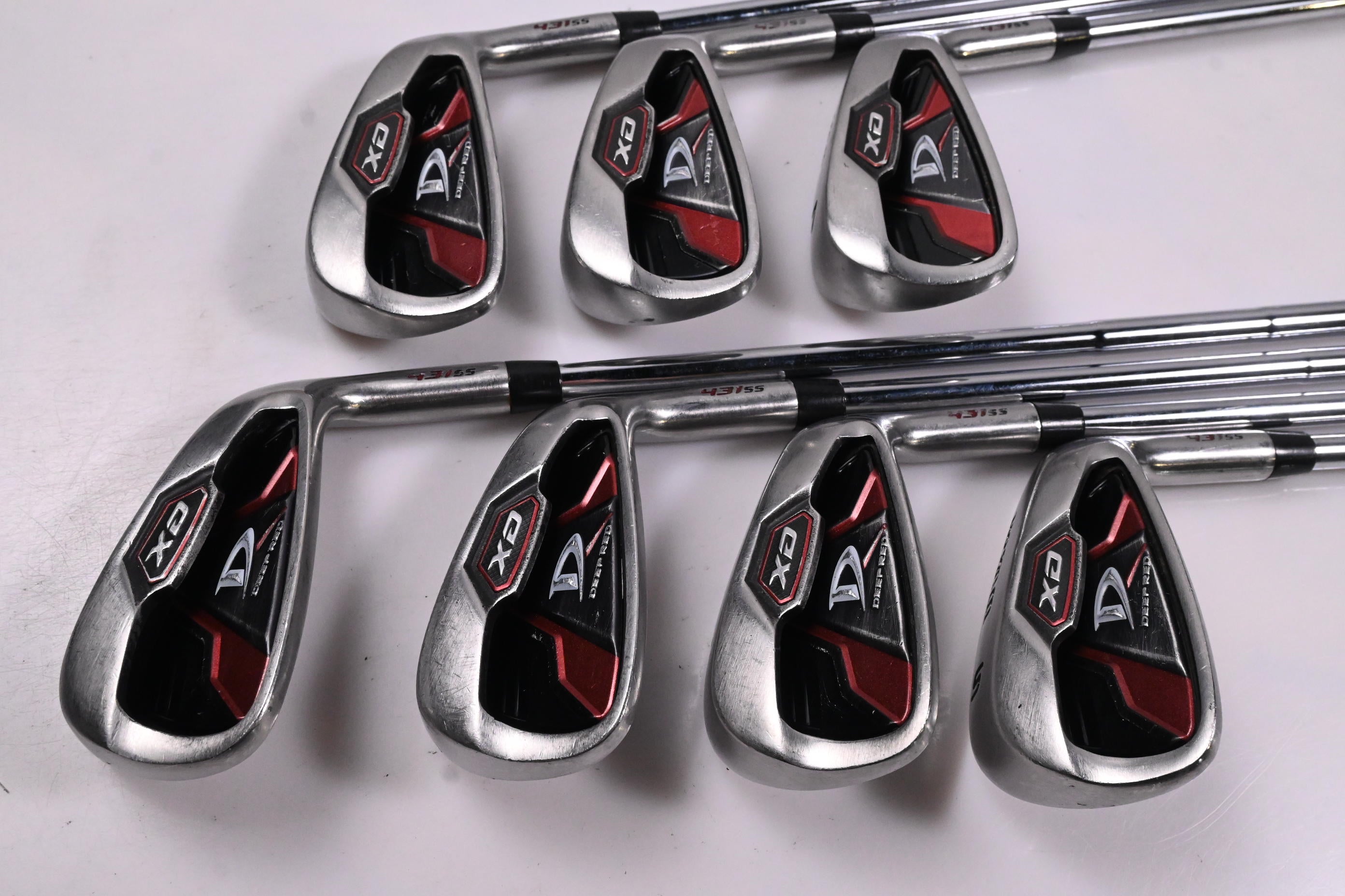 Wilson Deep Red XD Irons / 5-PW+SW / Regular Flex Wilson Shafts