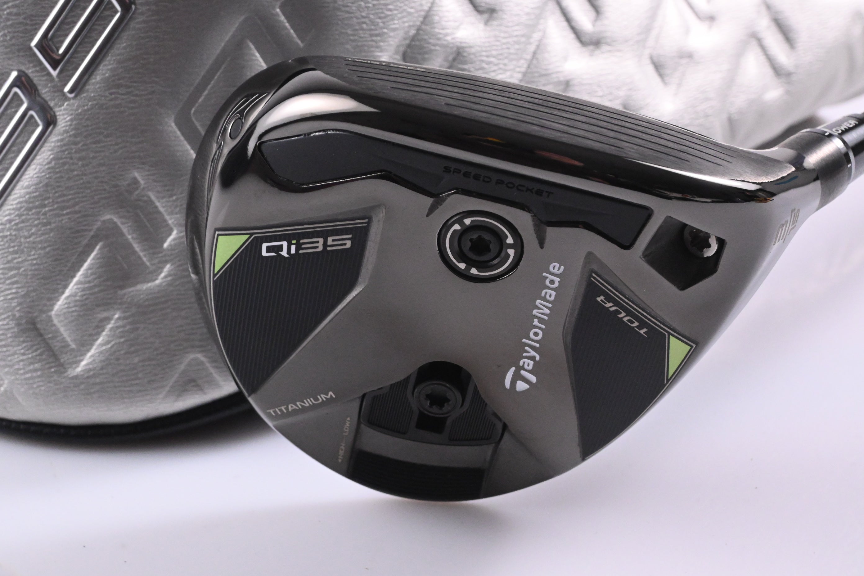 Taylormade Qi35 Tour #3 Wood / 15 Degree / Stiff Flex Kai'li Dark Waves Blue 75