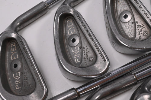 Ping Karsten Eye 2+ Irons / 3-PW+SW / Black Dot / Stiff Flex Ping ZZ-Lite Shafts