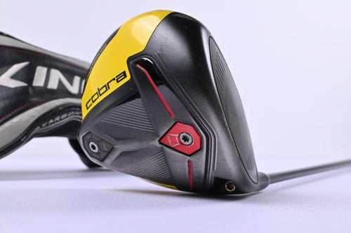 Cobra King F9 Driver / 9 Degree / Stiff Flex HZRDUS Smoke Black 60 Shaft