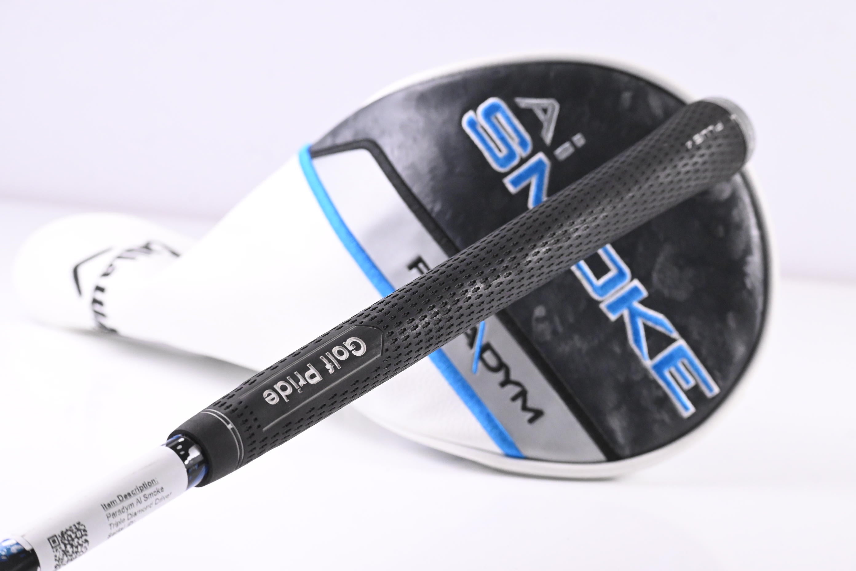 Callaway Paradym Ai Smoke Triple Diamond Driver / 9 Degree / X-Flex Kai`li Blue