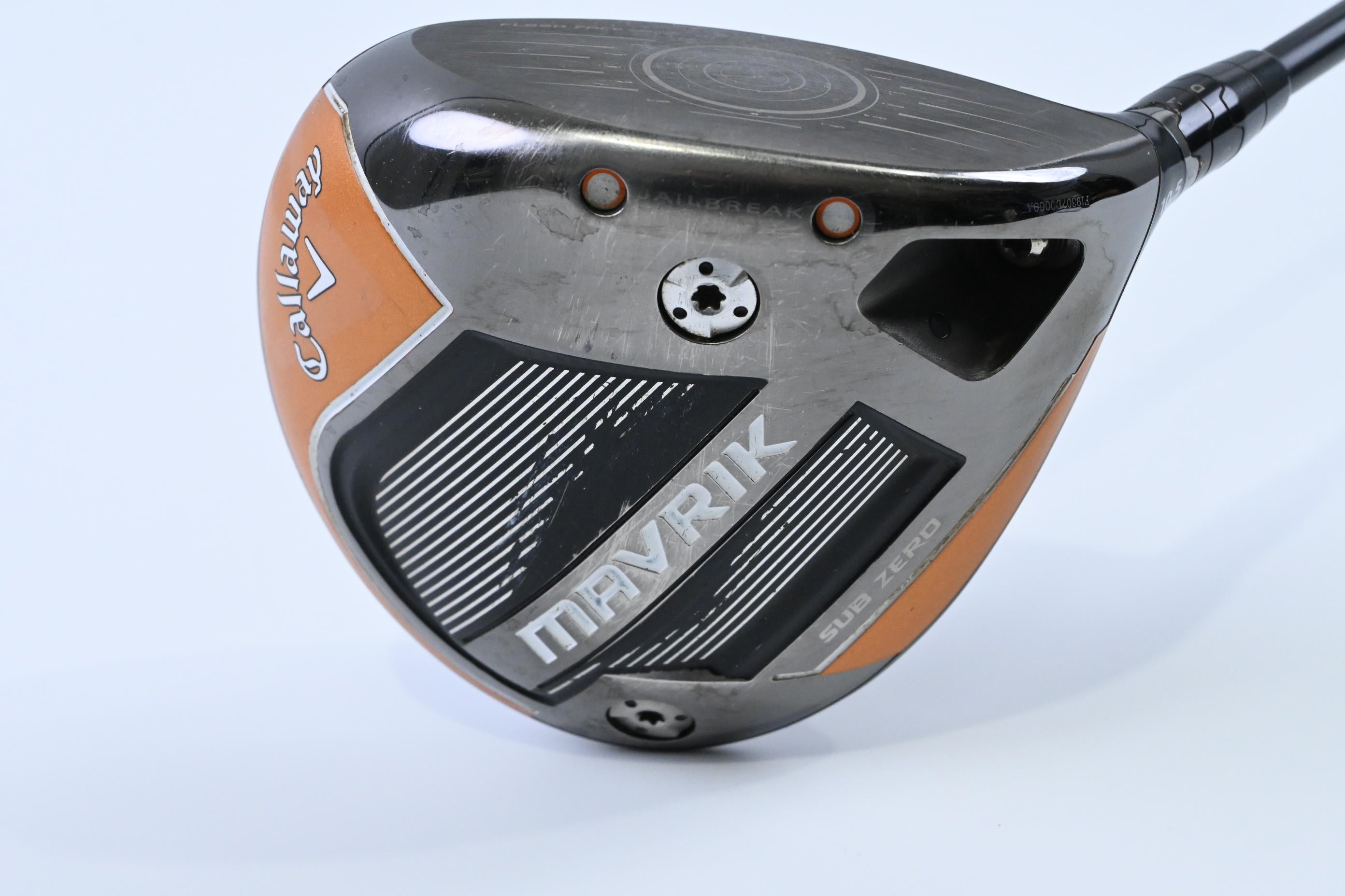 Callaway Mavrik Sub Zero Driver / 10.5 Degree / Stiff Flex Aldila Rogue White 60
