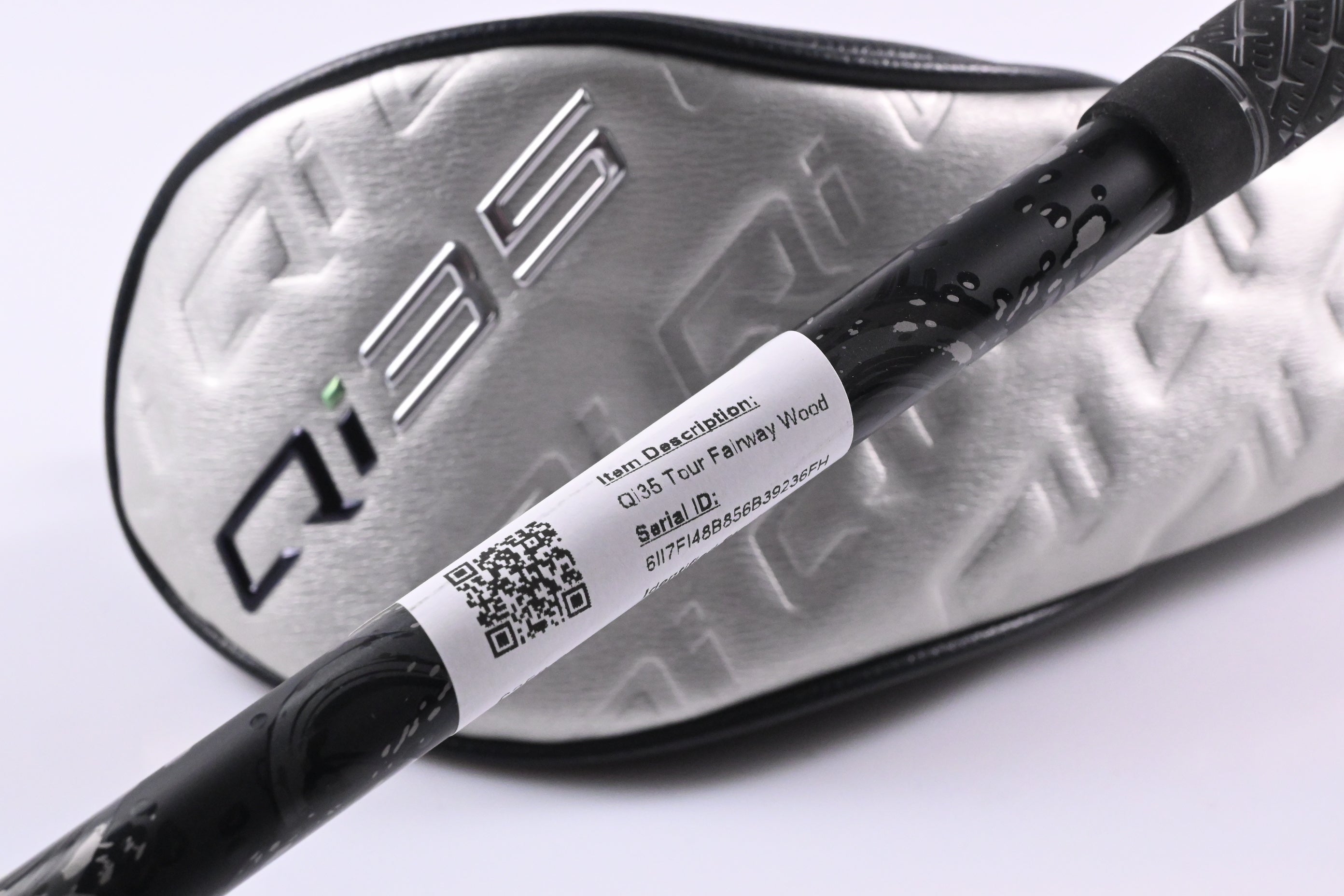Taylormade Qi35 Tour #3 Wood / 15 Degree / Stiff Flex Kai'li Dark Waves Blue 75
