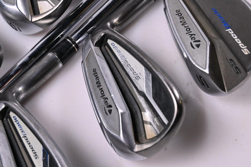 Taylormade Speedblade Irons / 4-PW+SW / Stiff Flex Speedblade 85 Shafts