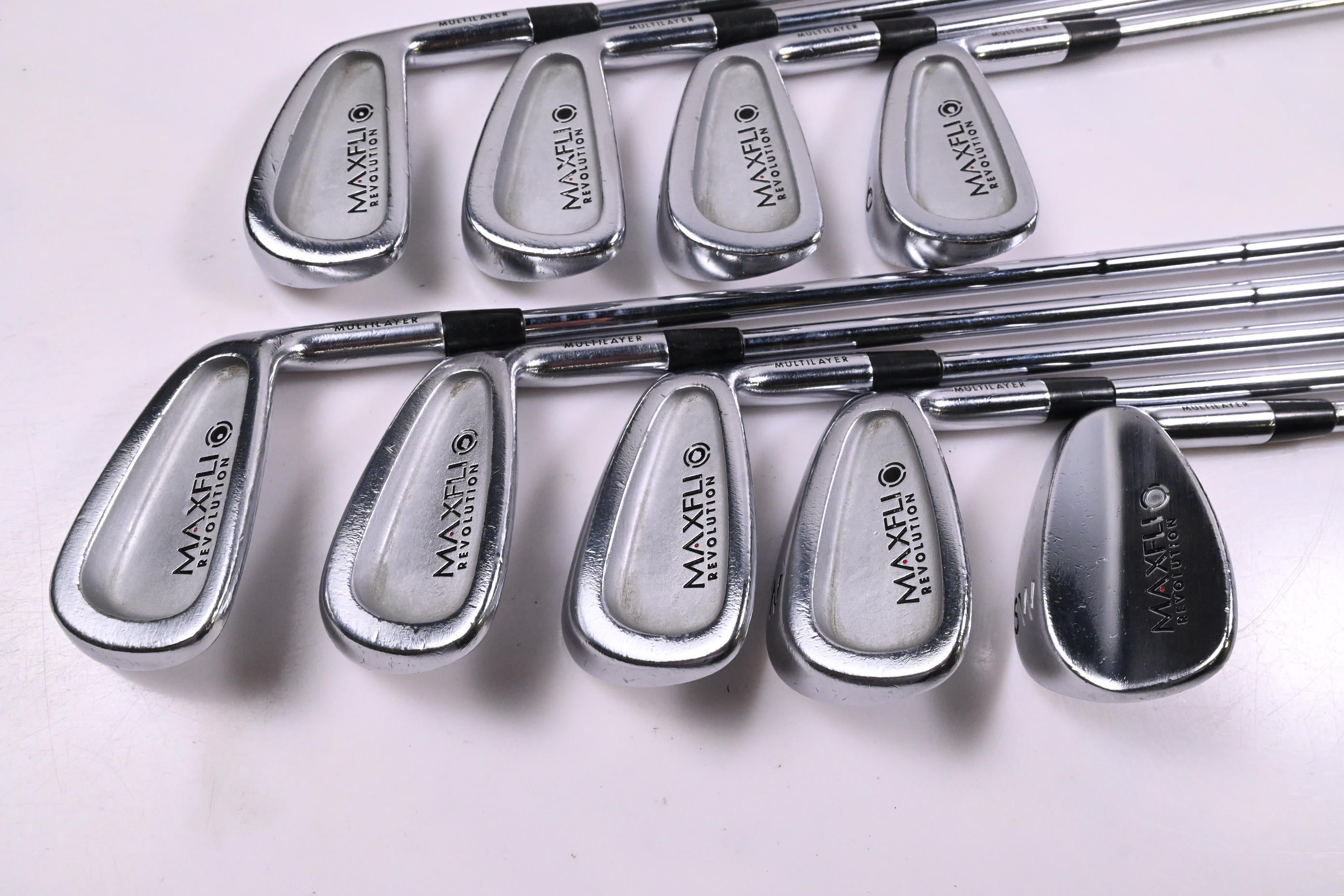Maxfli Revolution Black Dot Irons / 3-PW+SW / Regular Flex Dynamic Gold R300