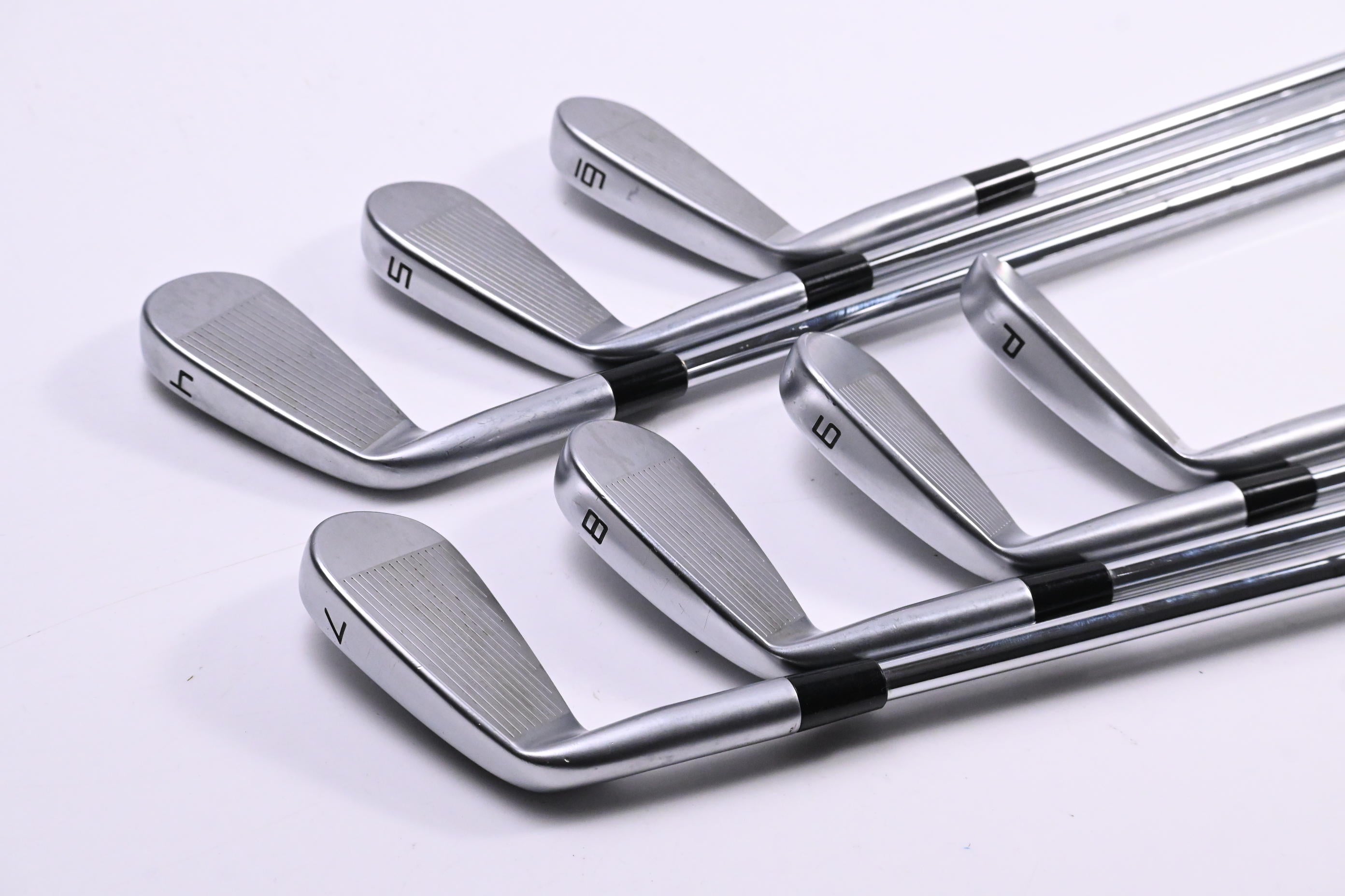 Taylormade P7MC 2023 Irons / 4-PW / Stiff Flex KBS Tour Shafts