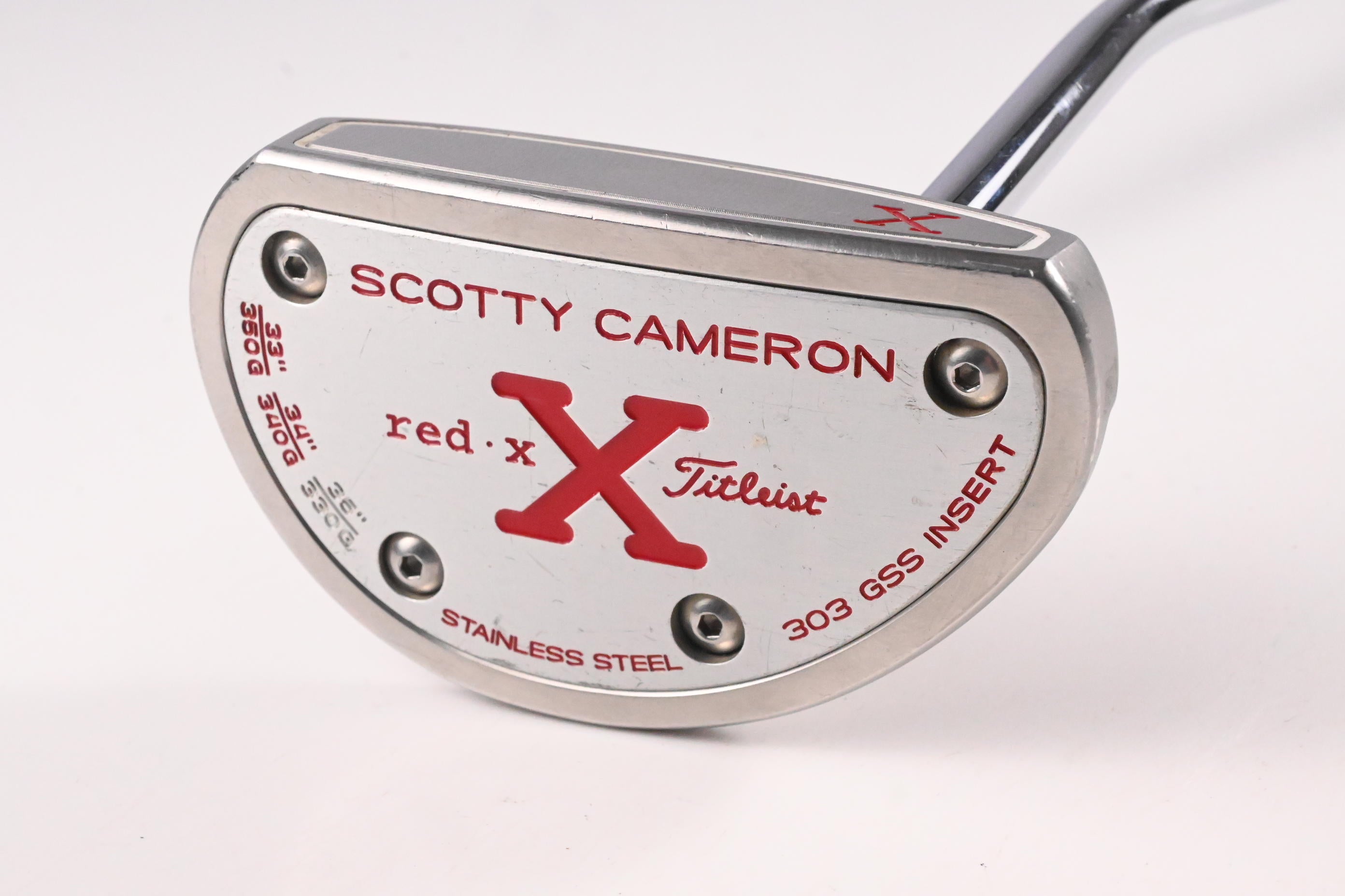 Scotty Cameron Red X Putter / 35 Inch