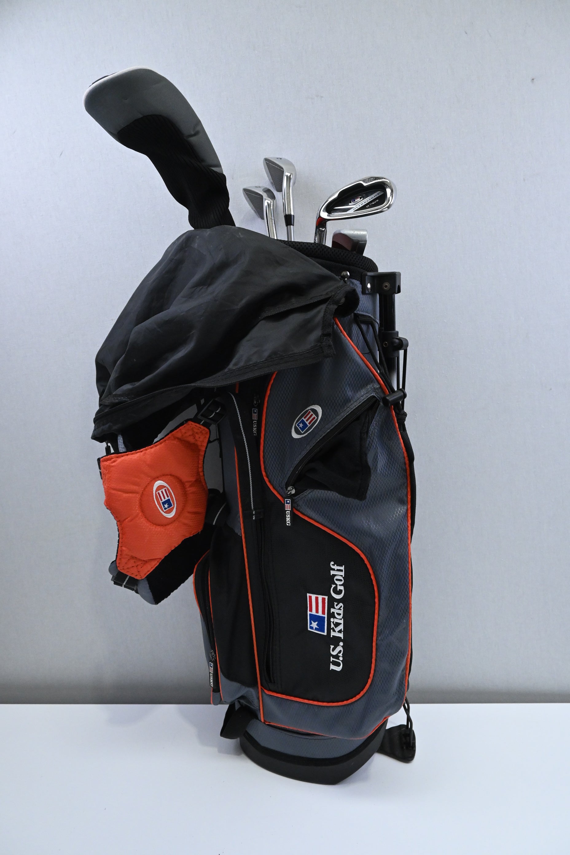 Left Hand US Kids WT-20 Package Set / Wood, Irons, Putter, Bag