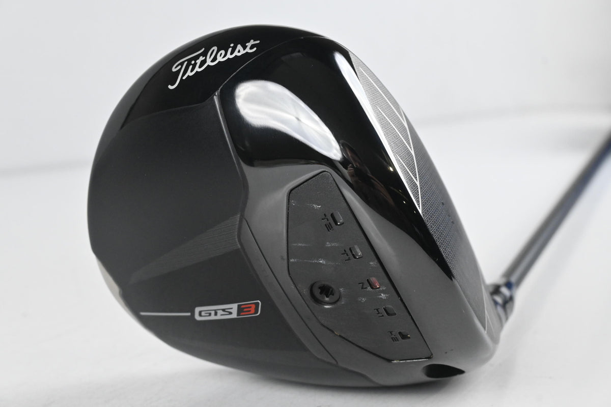 Titleist GTS3 Driver / 10 Degree / Stiff Flex Hzrdus Gen5 Black 60 Shaft