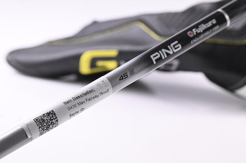 Ping G430 Max #3 Wood / 15 Degree / Senior Flex Ping ALTA Quick 45 Shaft