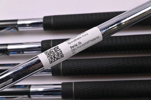 Taylormade Speedblade Irons / 4-PW+SW / Stiff Flex Speedblade 85 Shafts