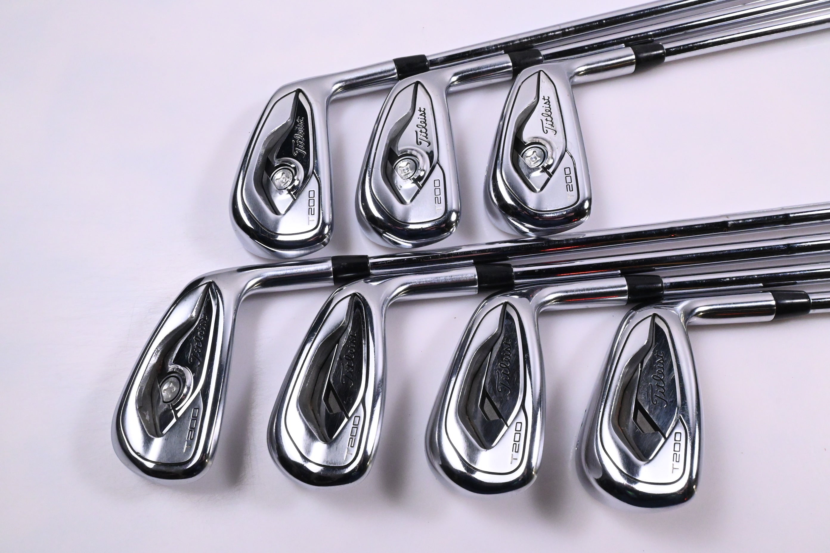 Titleist T200 2019 Irons / 5-PW / Stiff Flex KBS Tour 90 Shafts