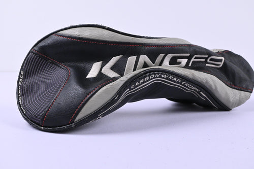 Cobra King F9 Driver / 9 Degree / Stiff Flex HZRDUS Smoke Black 60 Shaft
