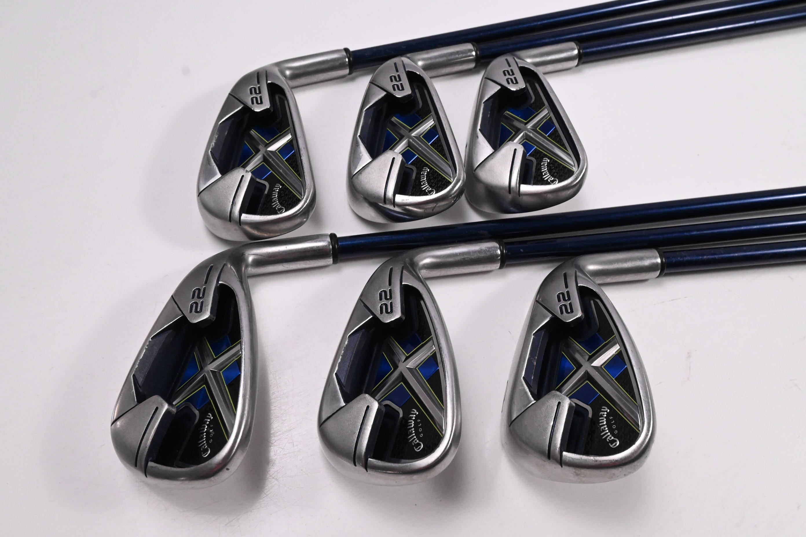 Callaway X-22 Irons / 5-PW / Senior Flex Callaway X-Series 65 Shafts