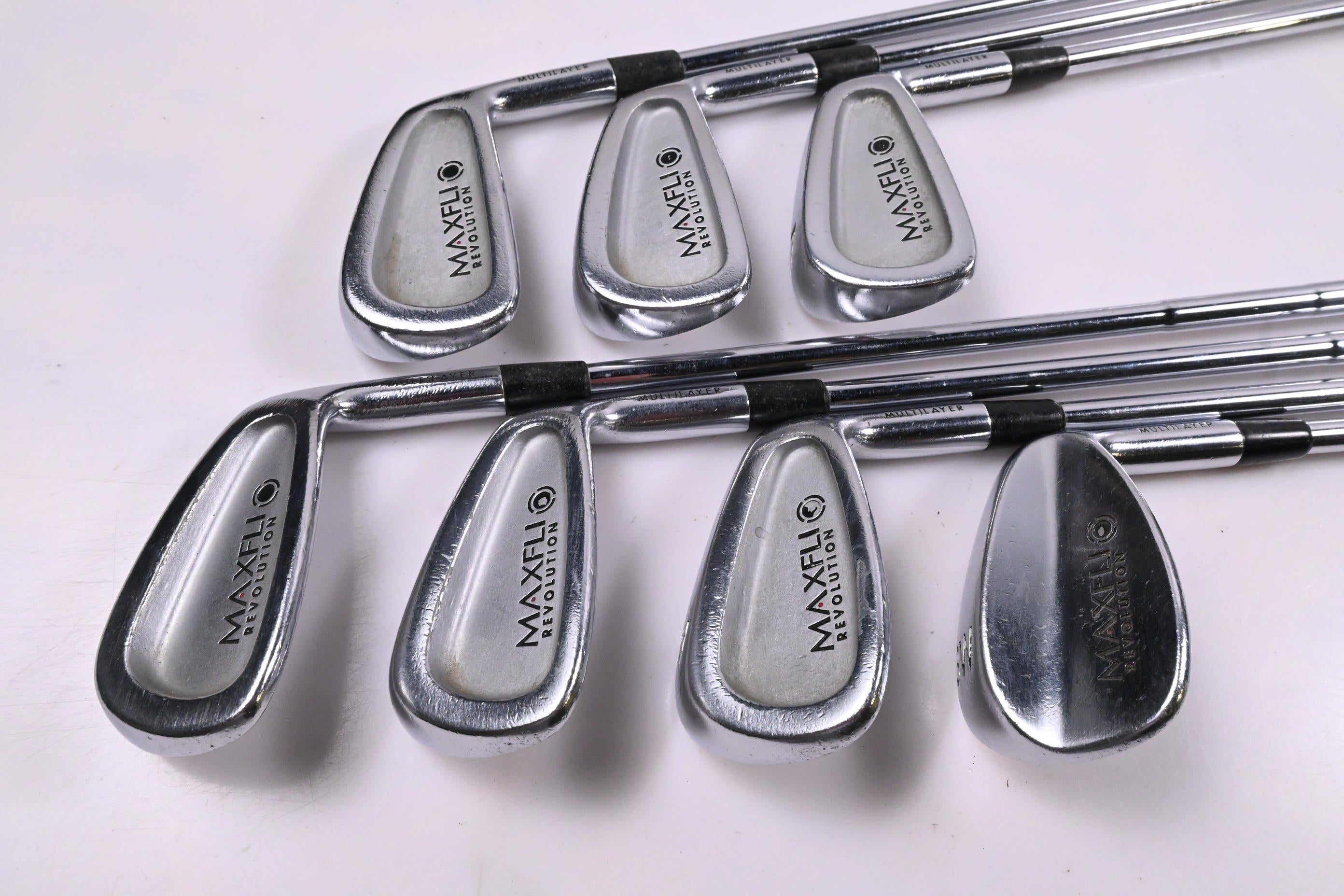 Maxfli Revolution Black Dot Irons / 5-PW+SW / Regular Flex Dynamic Gold R300U