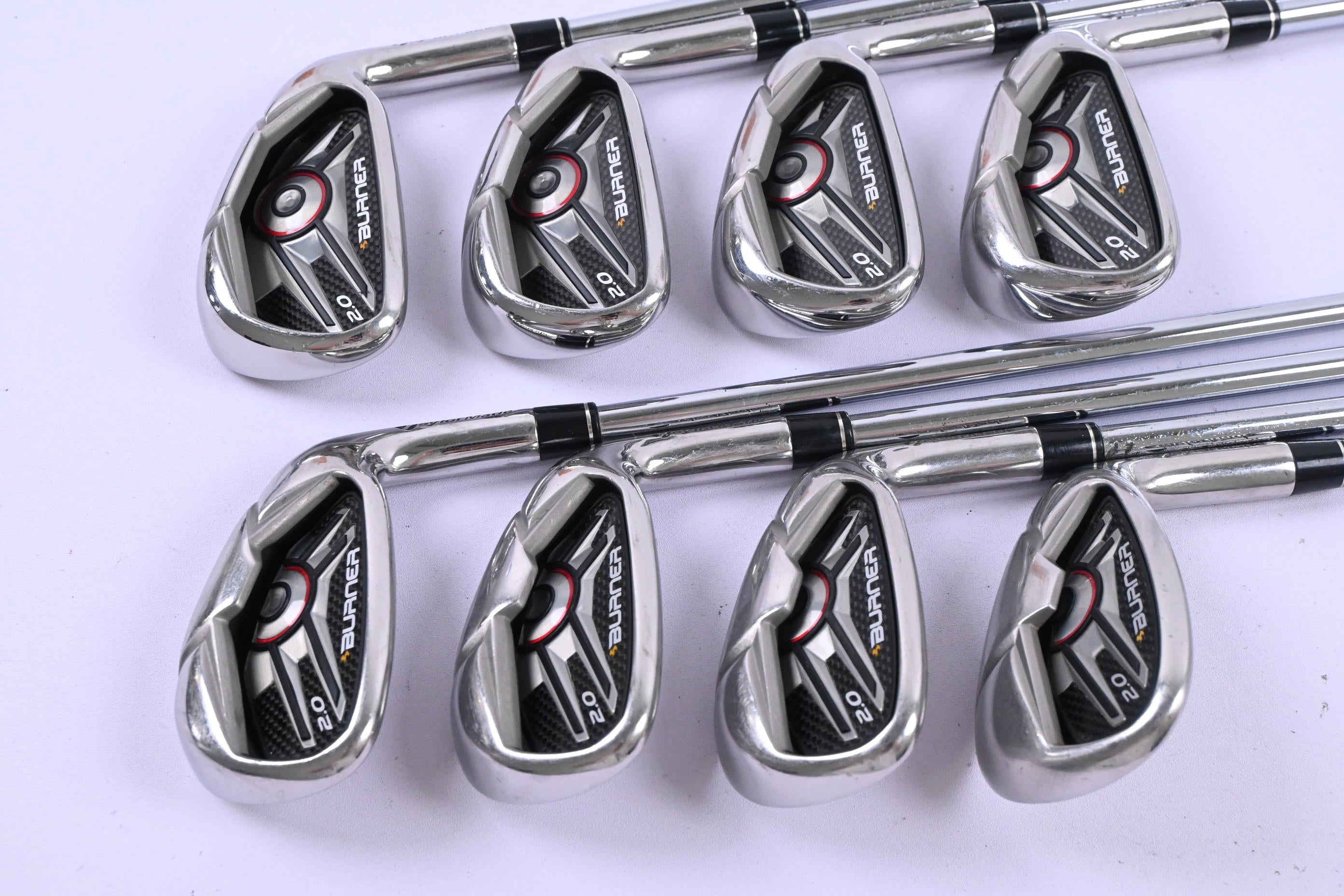 Taylormade Burner 2.0 Irons / 4-PW+SW / Regular Flex Burner 2.0 Shafts